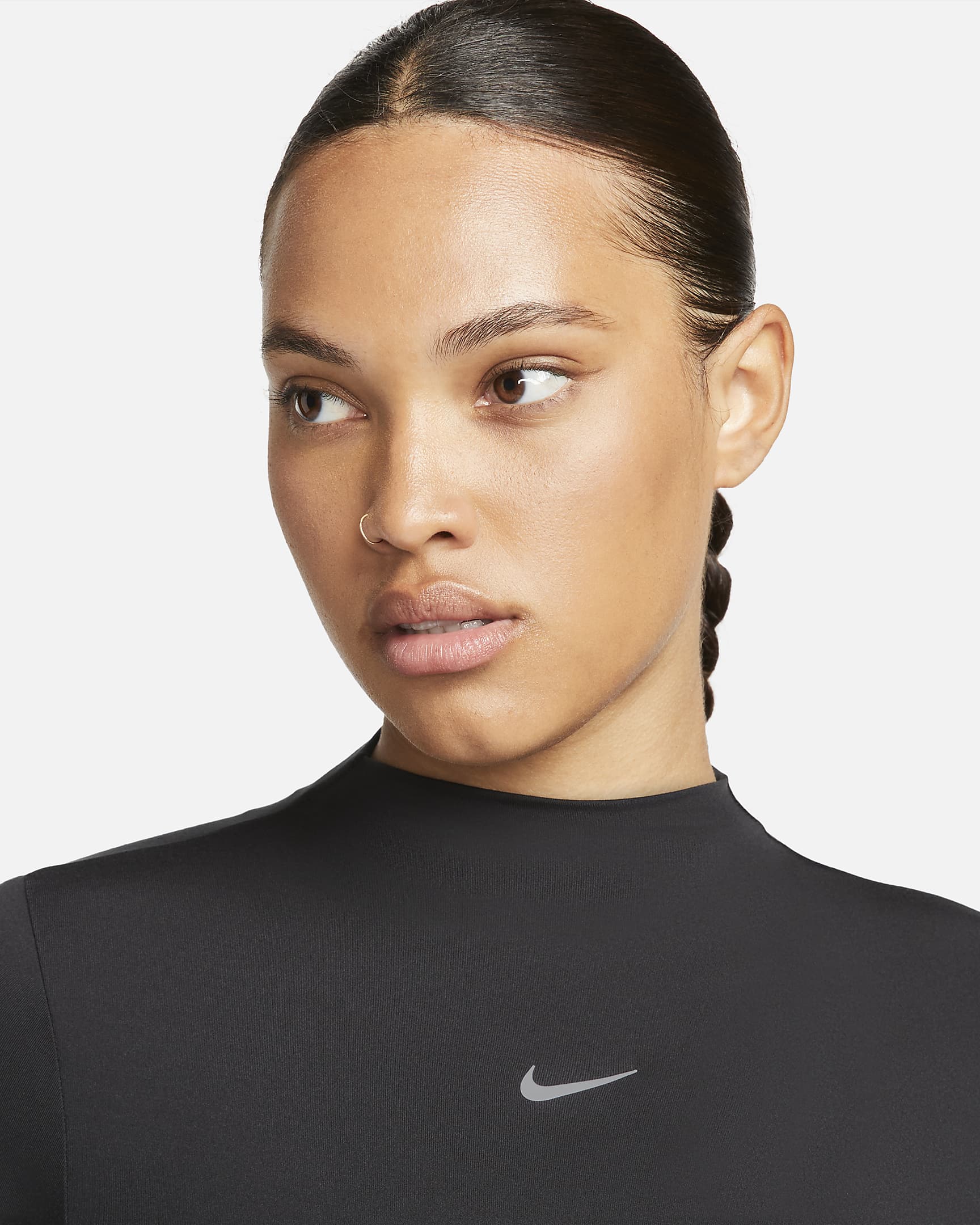 Nike Dri-FIT One Luxe Women's Long-Sleeve Cropped Top. Nike DK
