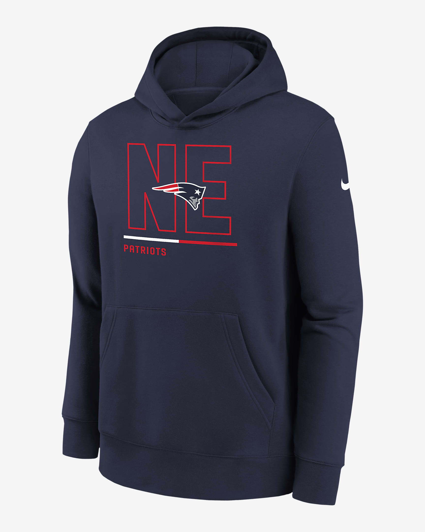 New England Patriots City Code Older Kids' Pullover Hoodie. Nike UK