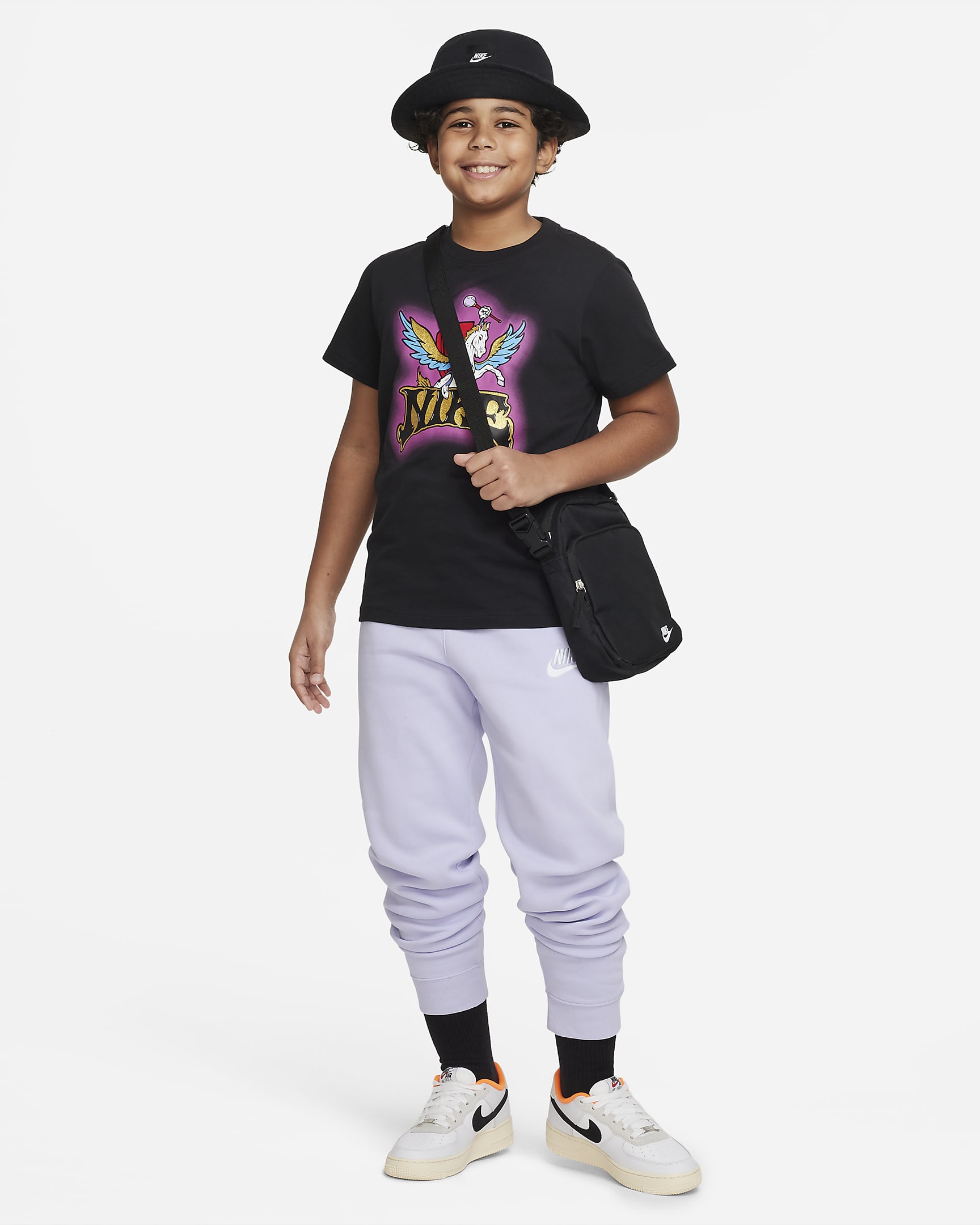 Nike Sportswear Club Fleece Big Kids' (Boys') Joggers (Extended Size ...