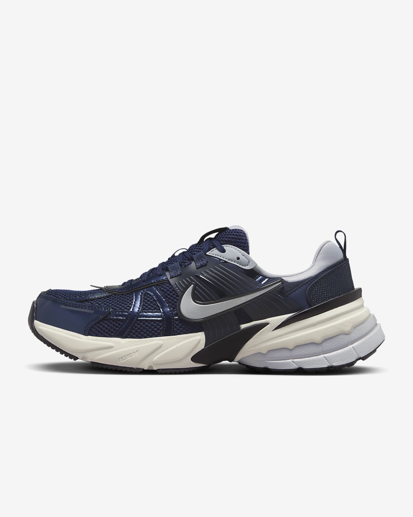 Nike V2K Run Men's Shoes - Obsidian/Thunder Blue/Wolf Grey/Obsidian