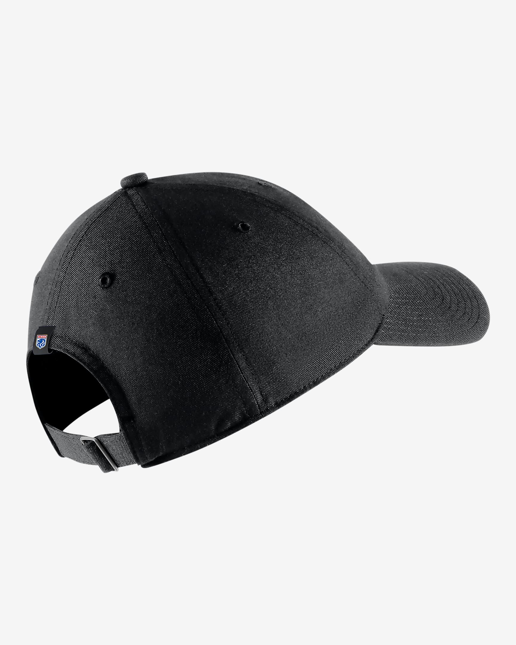 Gorra de fútbol Nike OL Reign Heritage86 - Negro