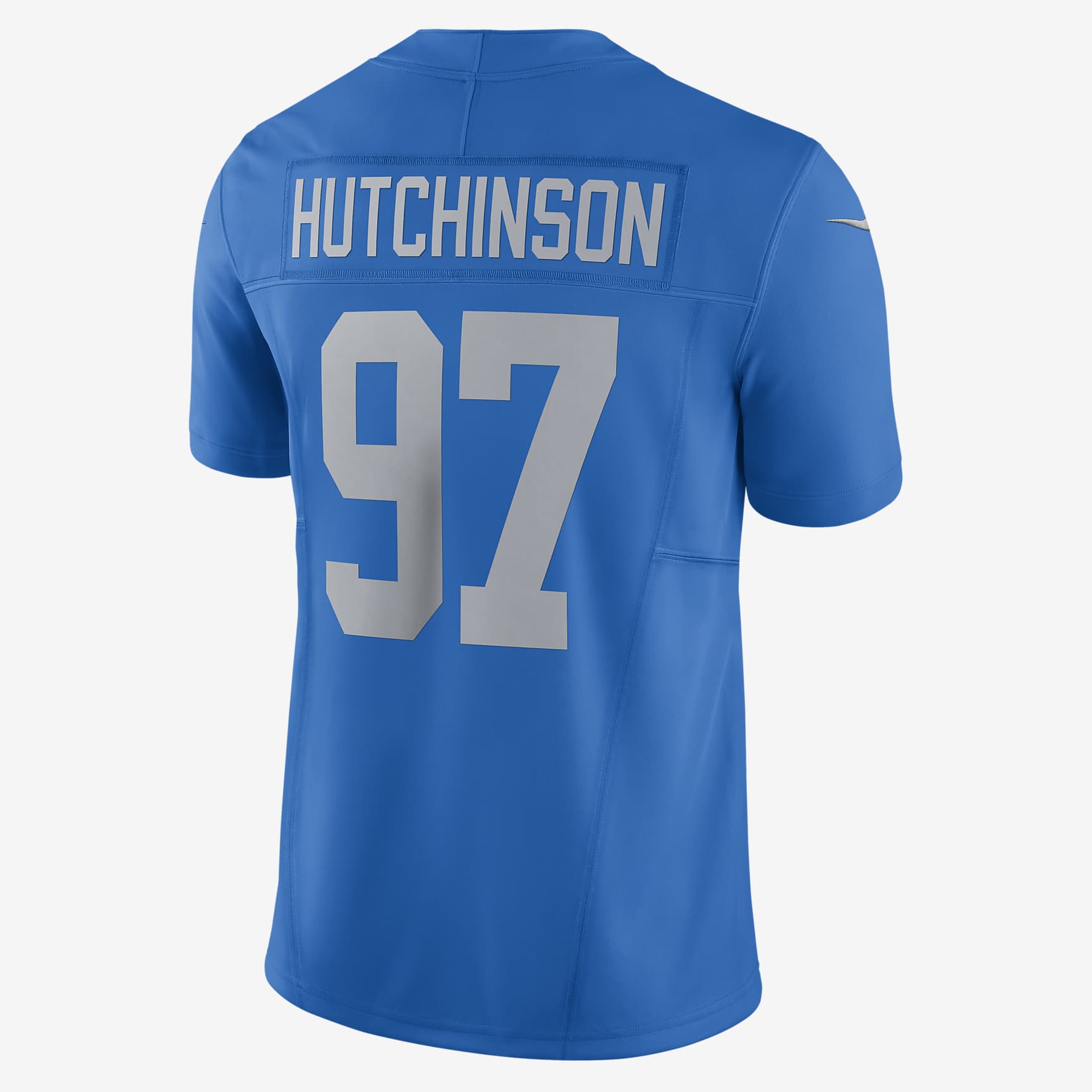 Aidan Hutchinson Detroit Lions Men's Nike Dri-FIT NFL Limited Football Jersey - Blue