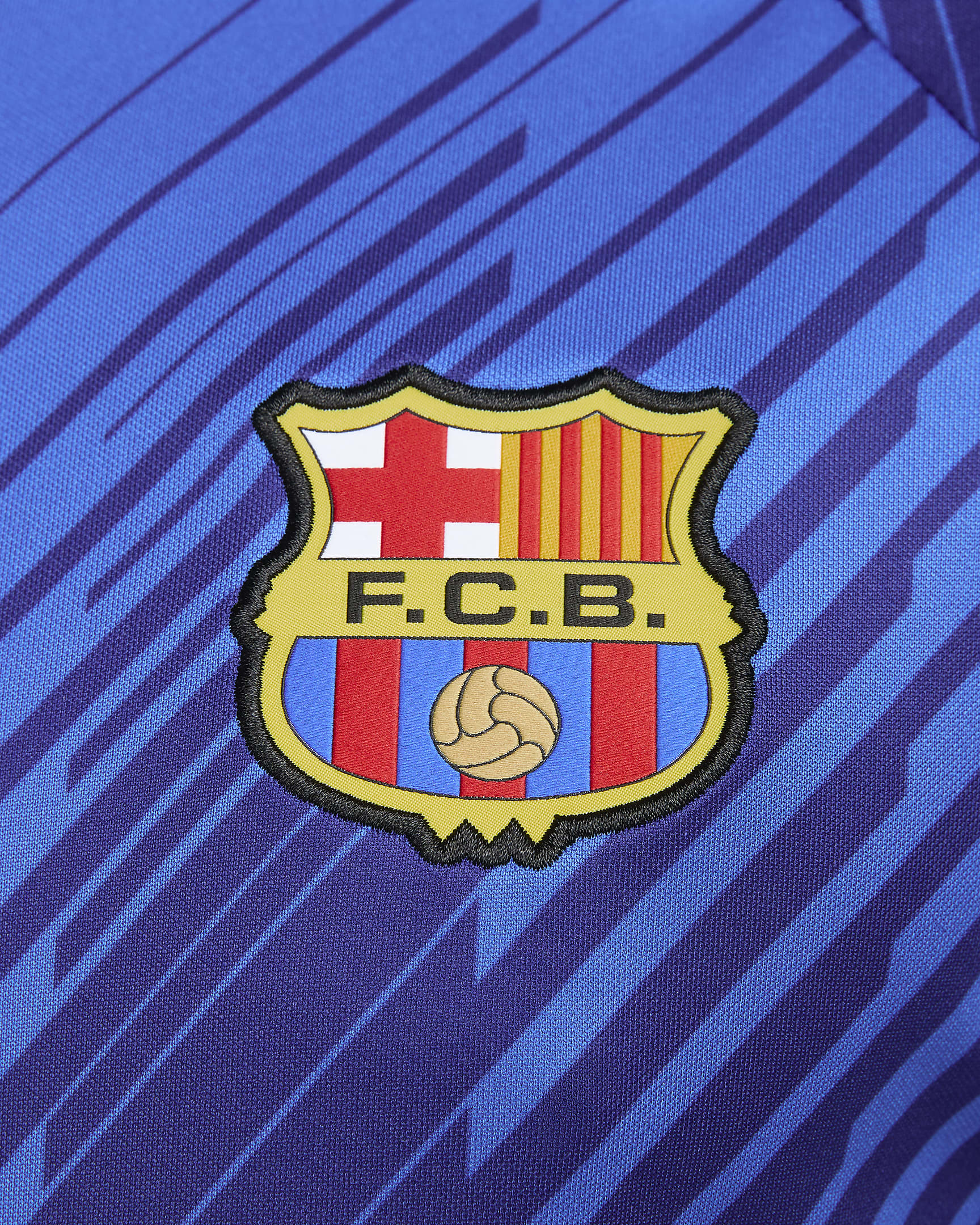 F.C. Barcelona Academy Pro Men's Nike Dri-FIT Pre-Match Football Top ...