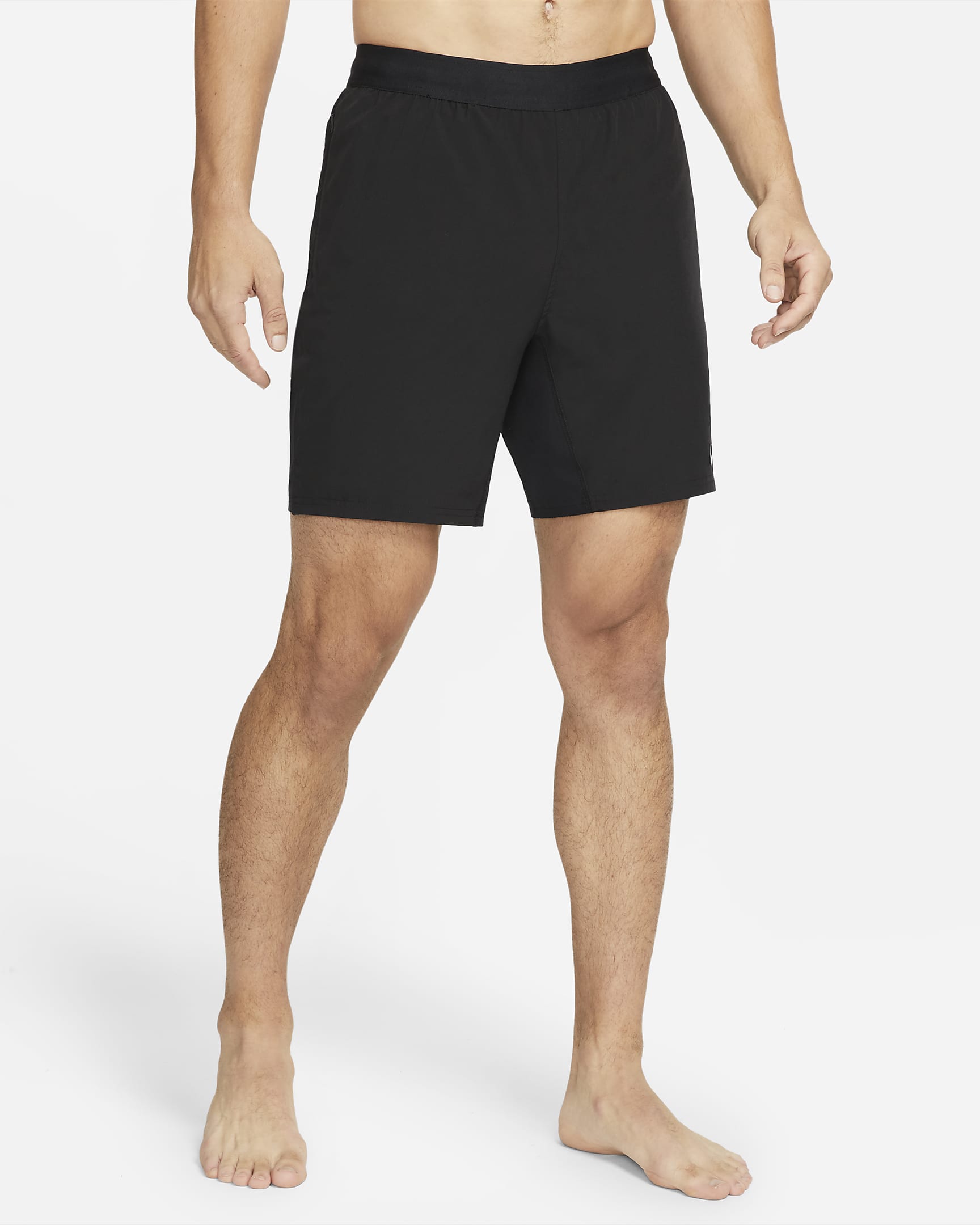 Calções de banho de 18 cm Volley Nike Fusion para homem - Preto/Preto