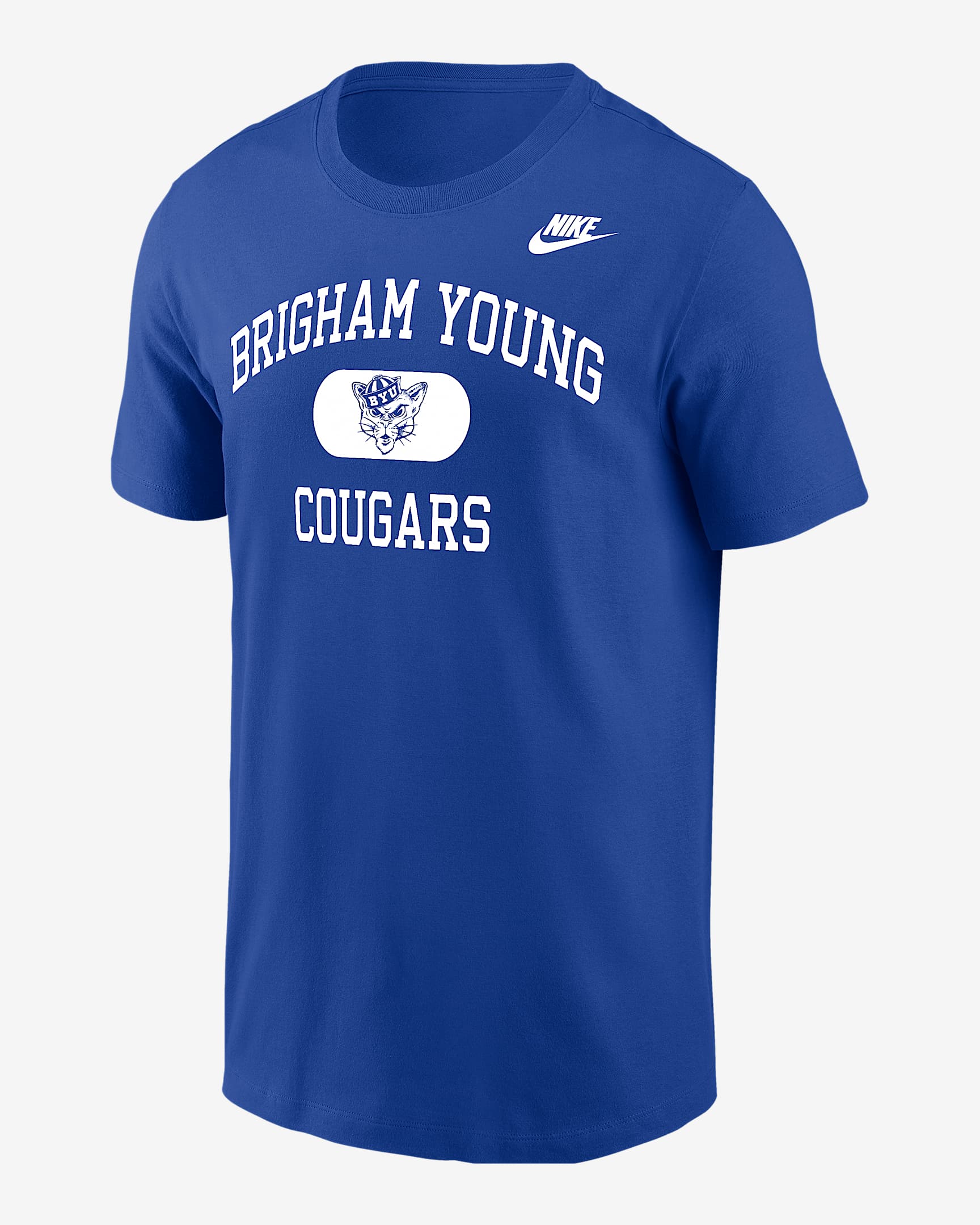 BYU Men's Nike College T-Shirt - Game Royal