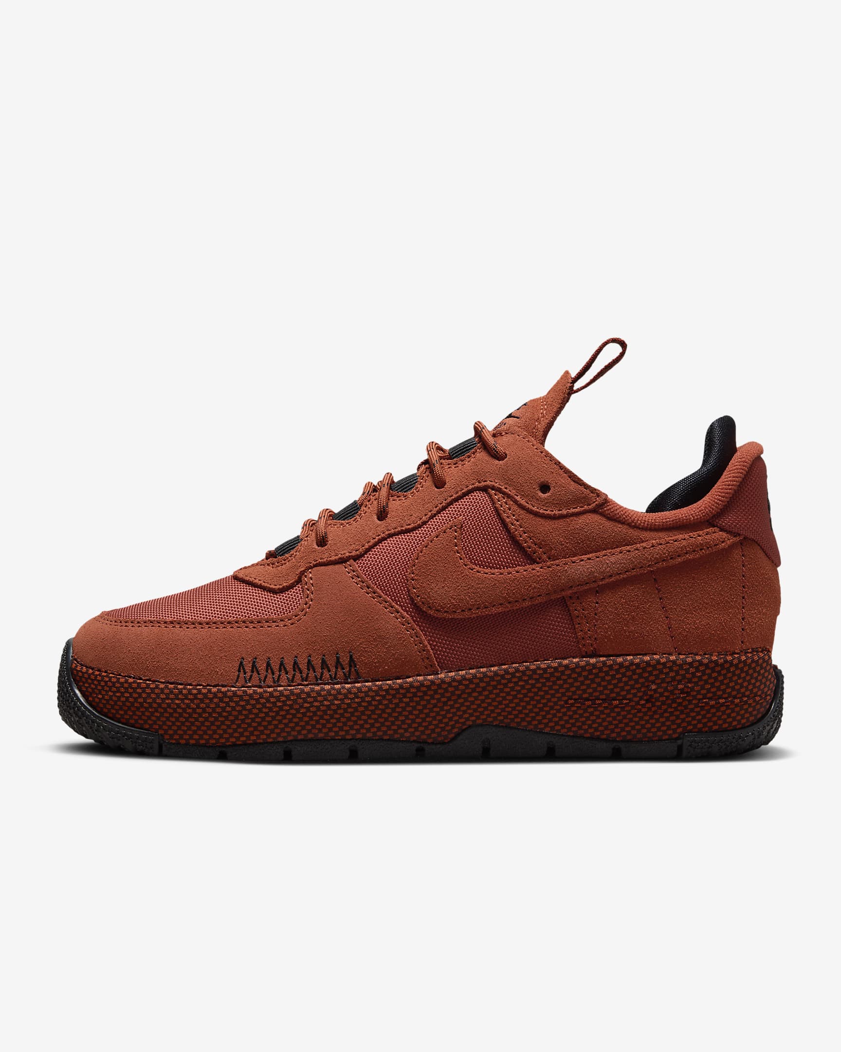 Nike Air Force 1 Wild Women's Shoes - Rugged Orange/Black/Campfire Orange/Rugged Orange