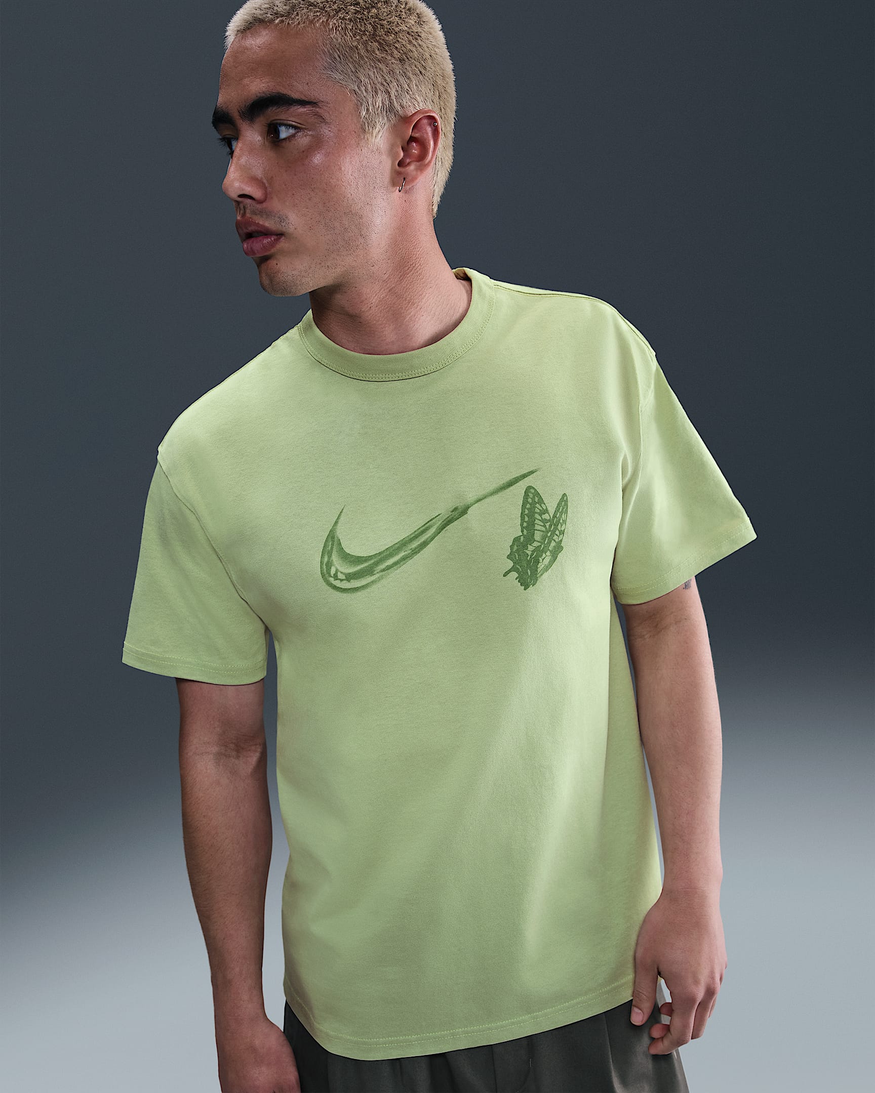Nike Sportswear Max90 T-Shirt - Olive Aura
