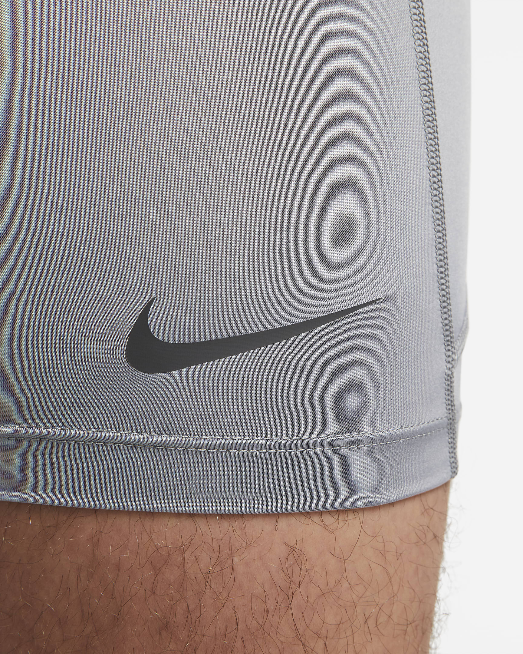 Short de fitness Nike Pro Dri-FIT pour homme - Smoke Grey/Noir