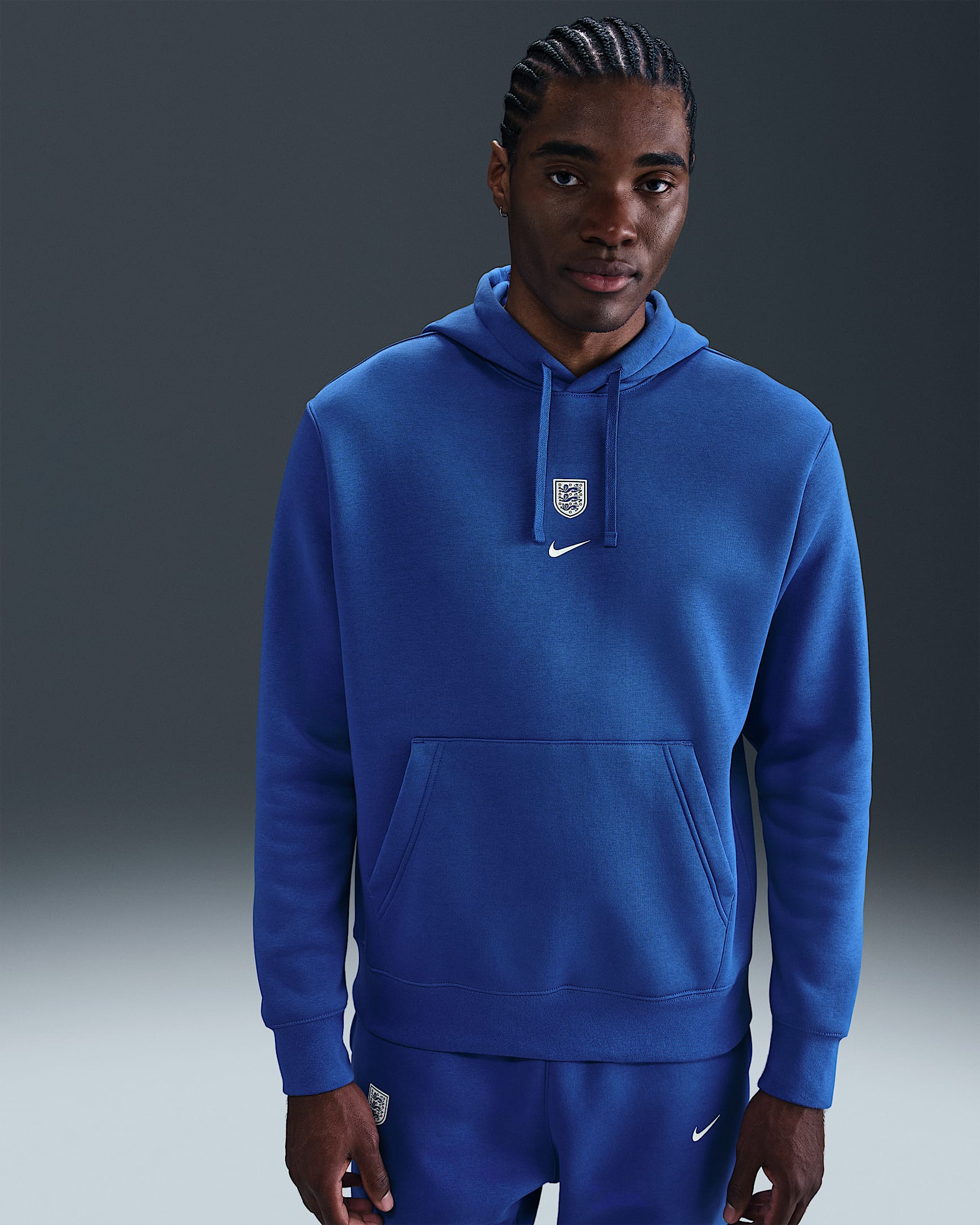 Inglaterra Club Sudadera con capucha Nike Football - Hombre - Game Royal/Blanco
