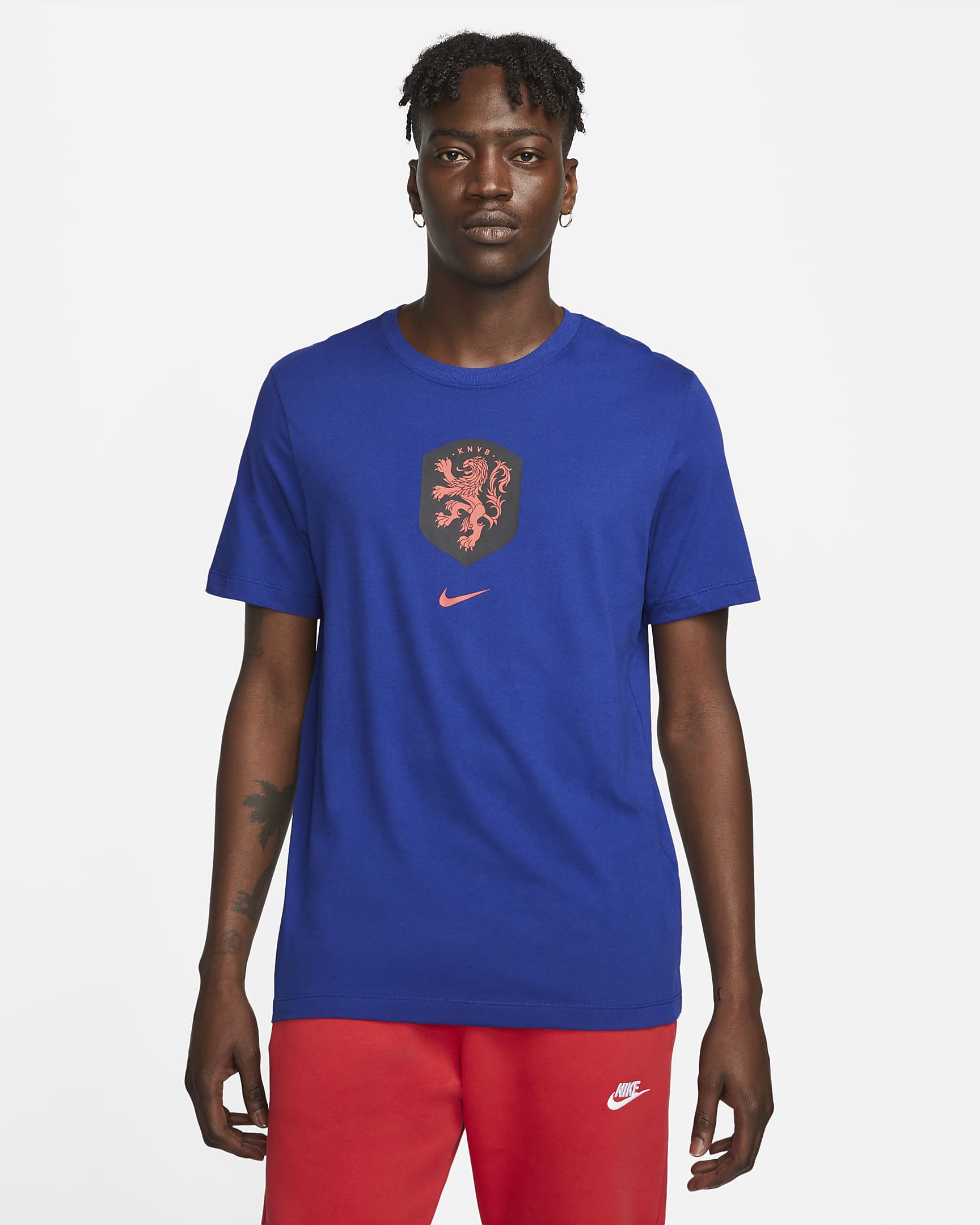 Netherlands National Team Crest Men's Nike Soccer T-Shirt. Nike.com