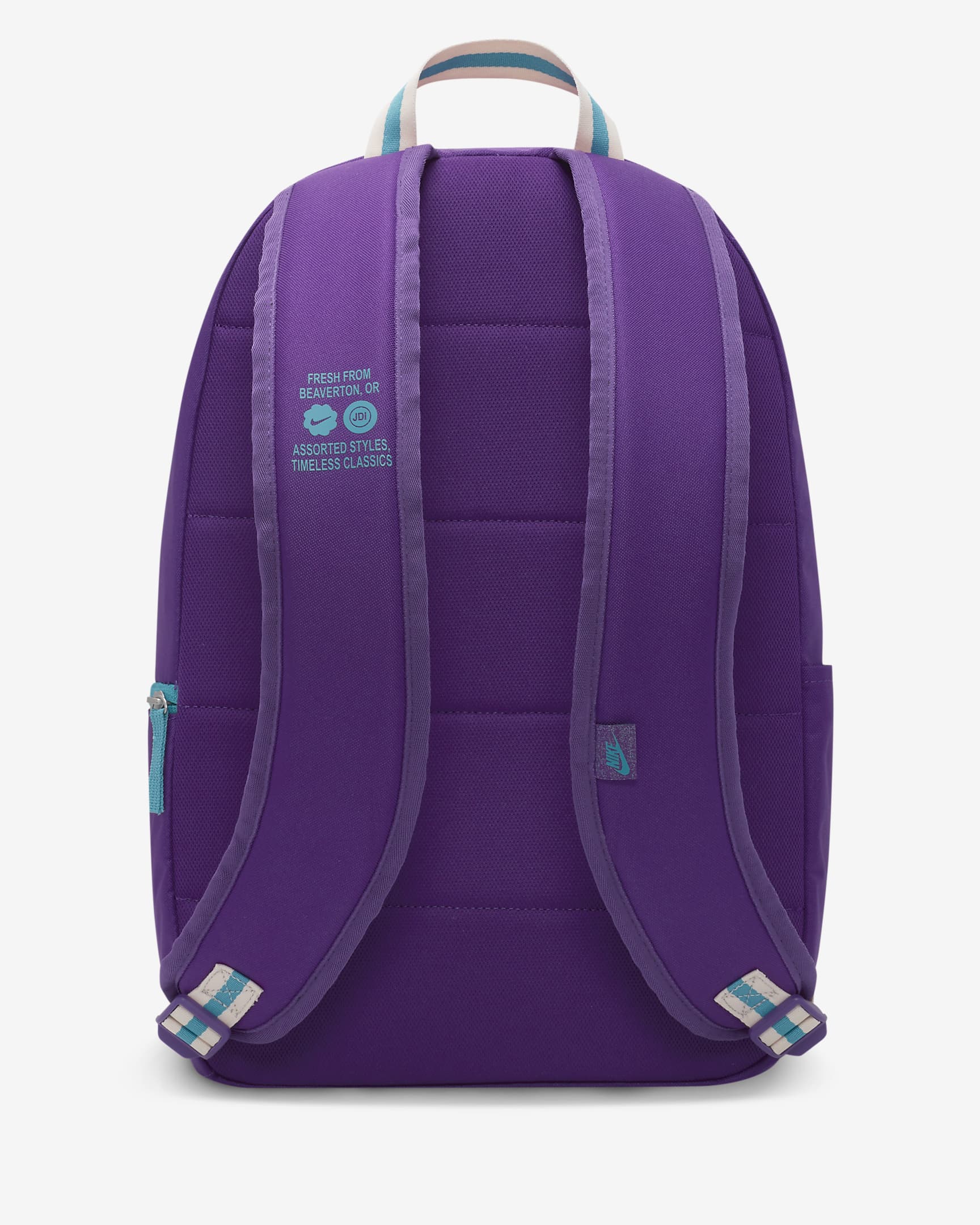 Nike Heritage Backpack (25L) - Disco Purple/Teal Nebula/Teal Nebula