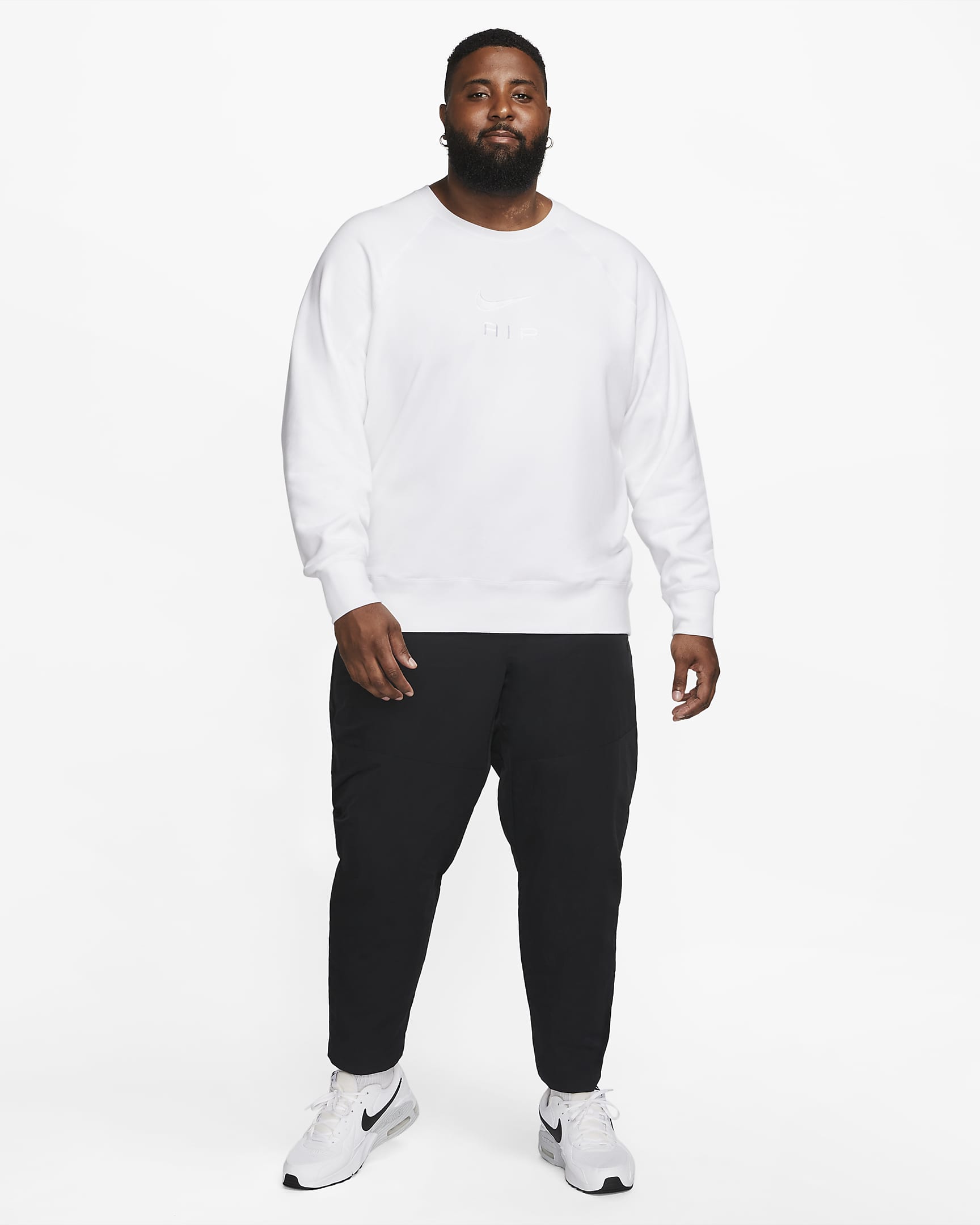 Nike Sportswear Air Men's French Terry Crew. Nike UK