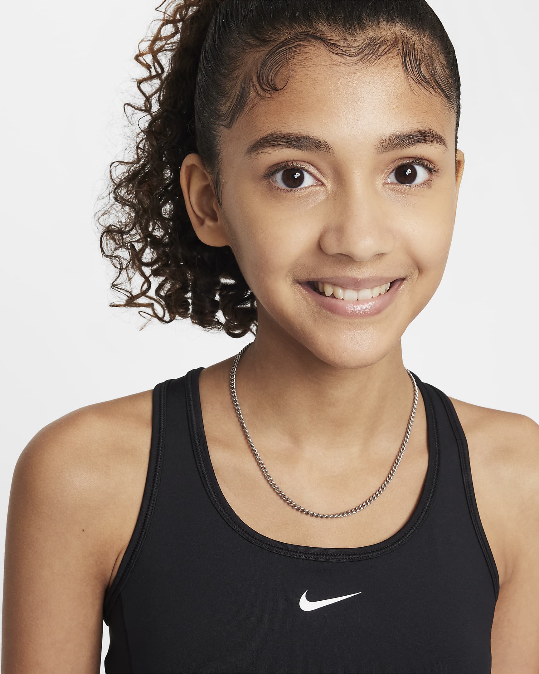 Nike Pro Swoosh Girls Sports Bra Nike UK asian-kids-teen-girl-girl-hairstyles-kids-girls-sports-bra-long