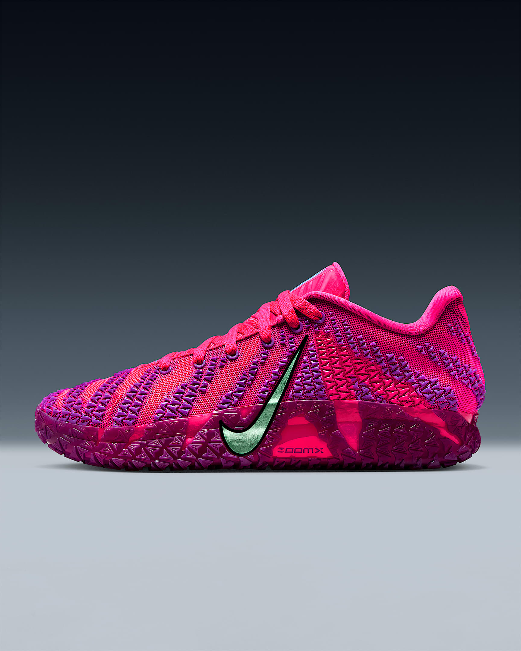 Tenis de básquetbol Ja 3 "Price of Admission" - Hiperrosa/Negro/Violeta viotech/Espuma menta