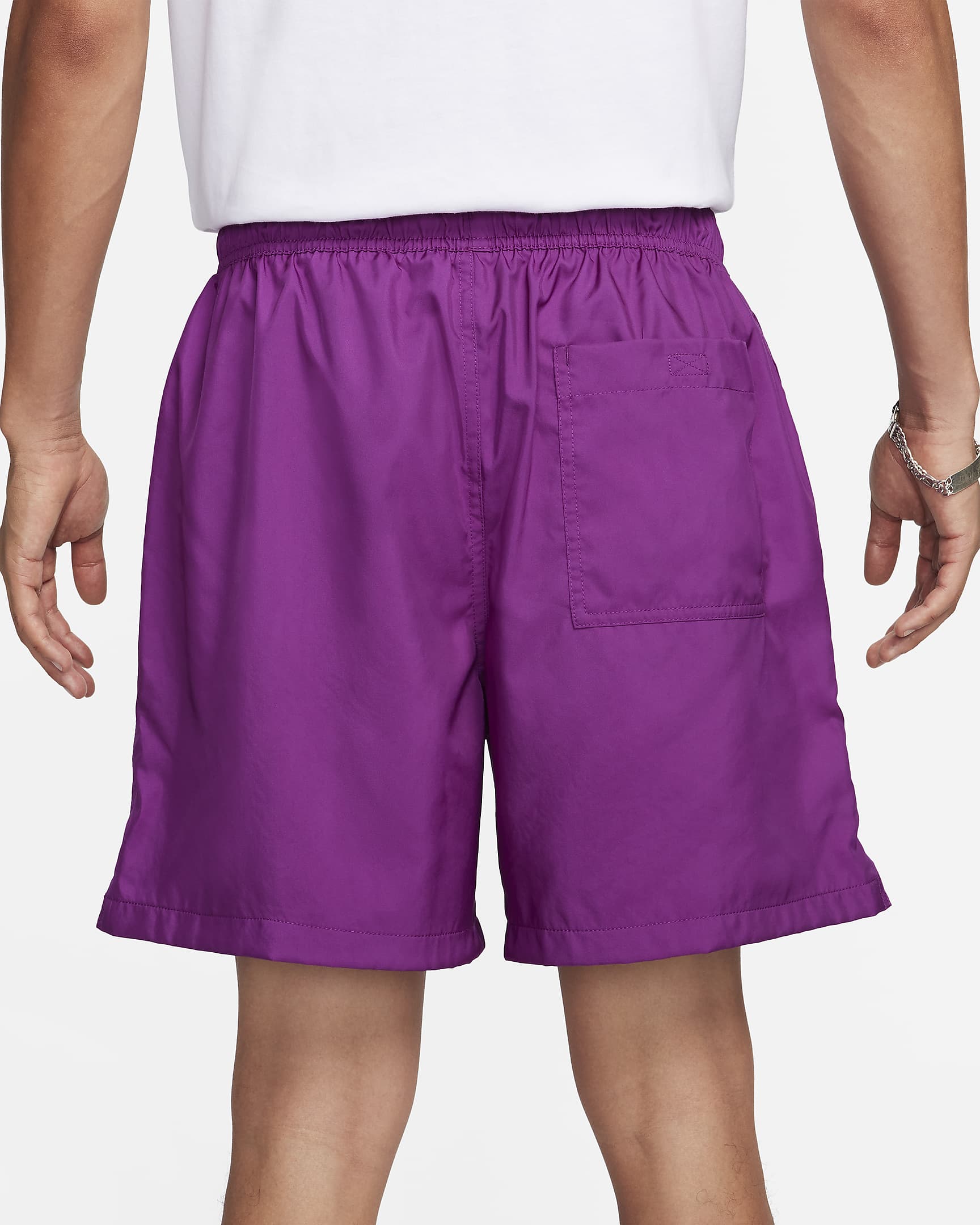 Short Flow tissé Nike Club pour homme - Viotech/Blanc