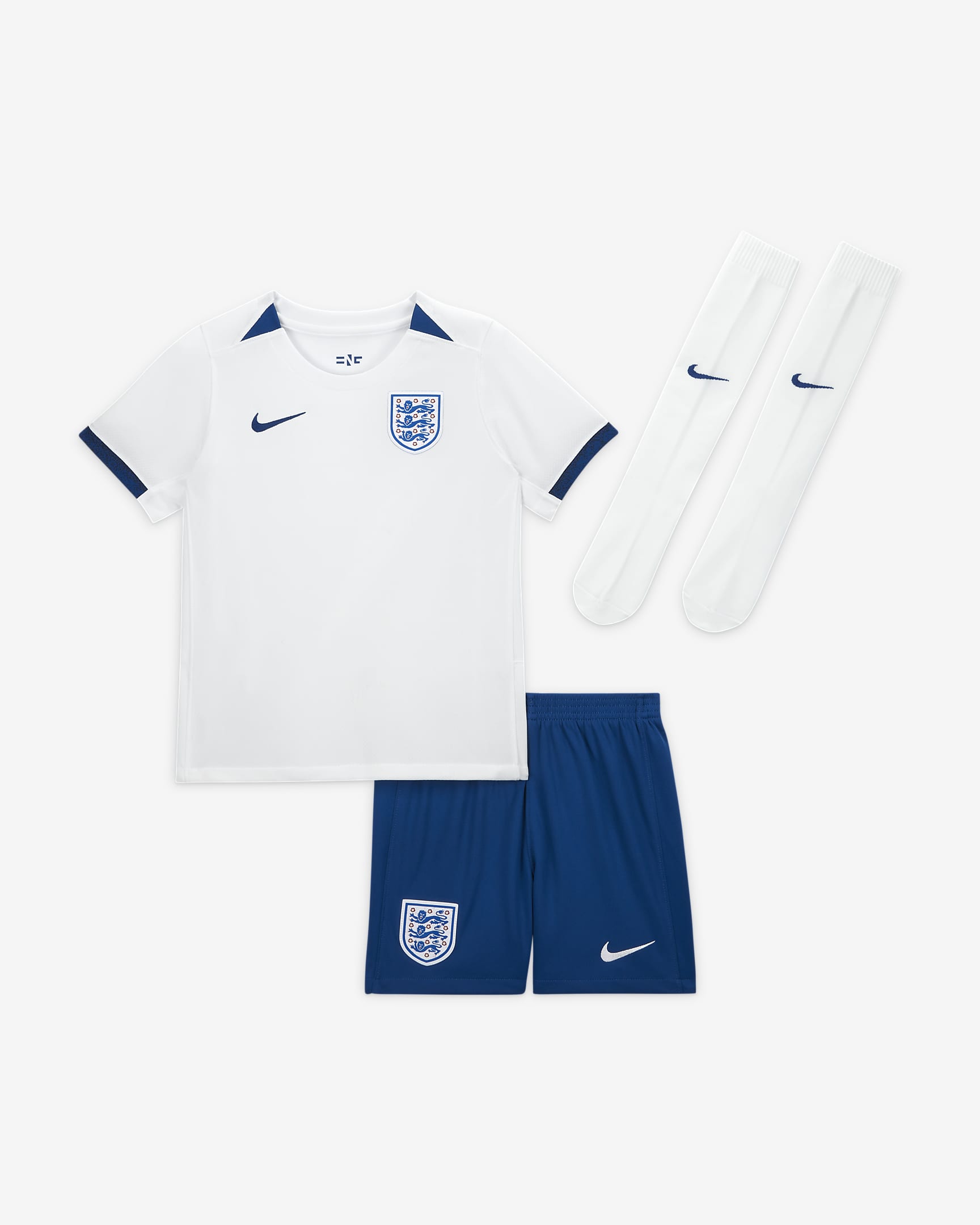 England 2023 Home Younger Kids' Nike Dri-FIT 3-Piece Kit. Nike PT