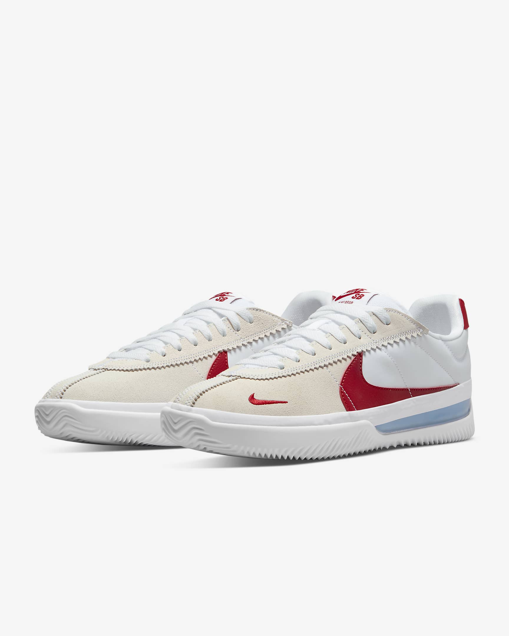 Nike BRSB Skate Shoes - White/Varsity Royal/White/Varsity Red