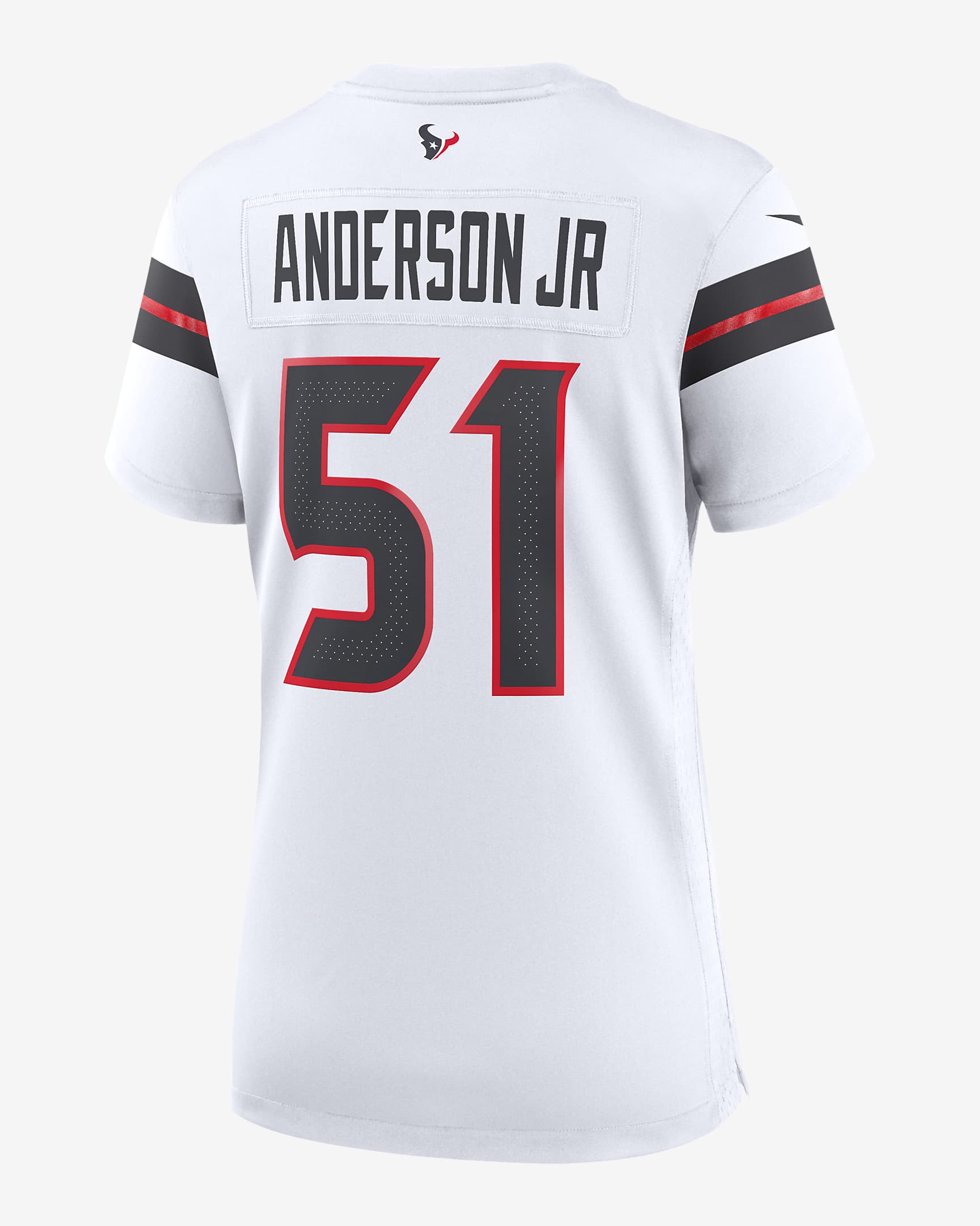 Jersey de fútbol americano Nike de la NFL Game para mujer Will Anderson Jr. Houston Texans - Blanco