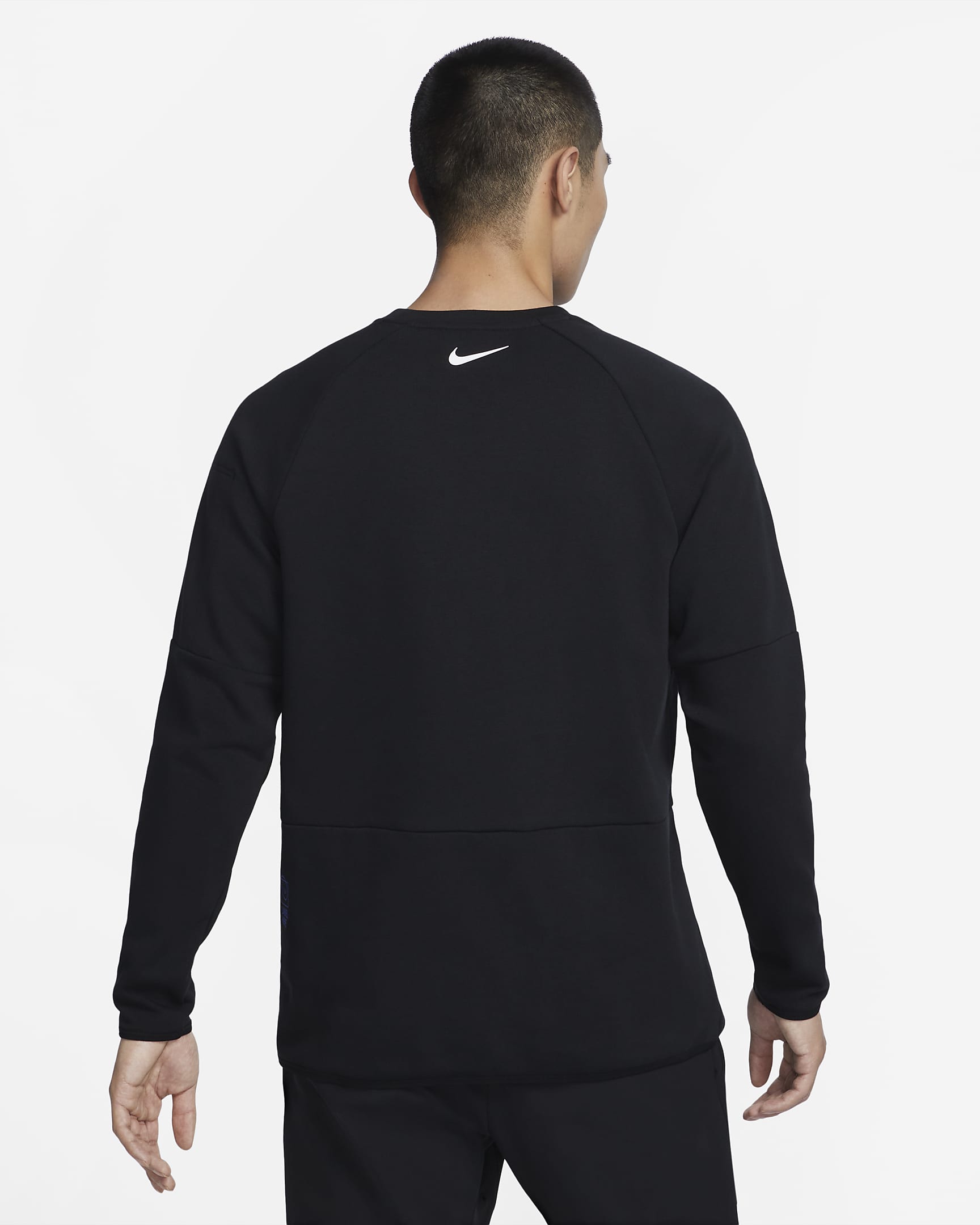 Nike Dri-FIT Men's Long-Sleeve Fitness Top - Black