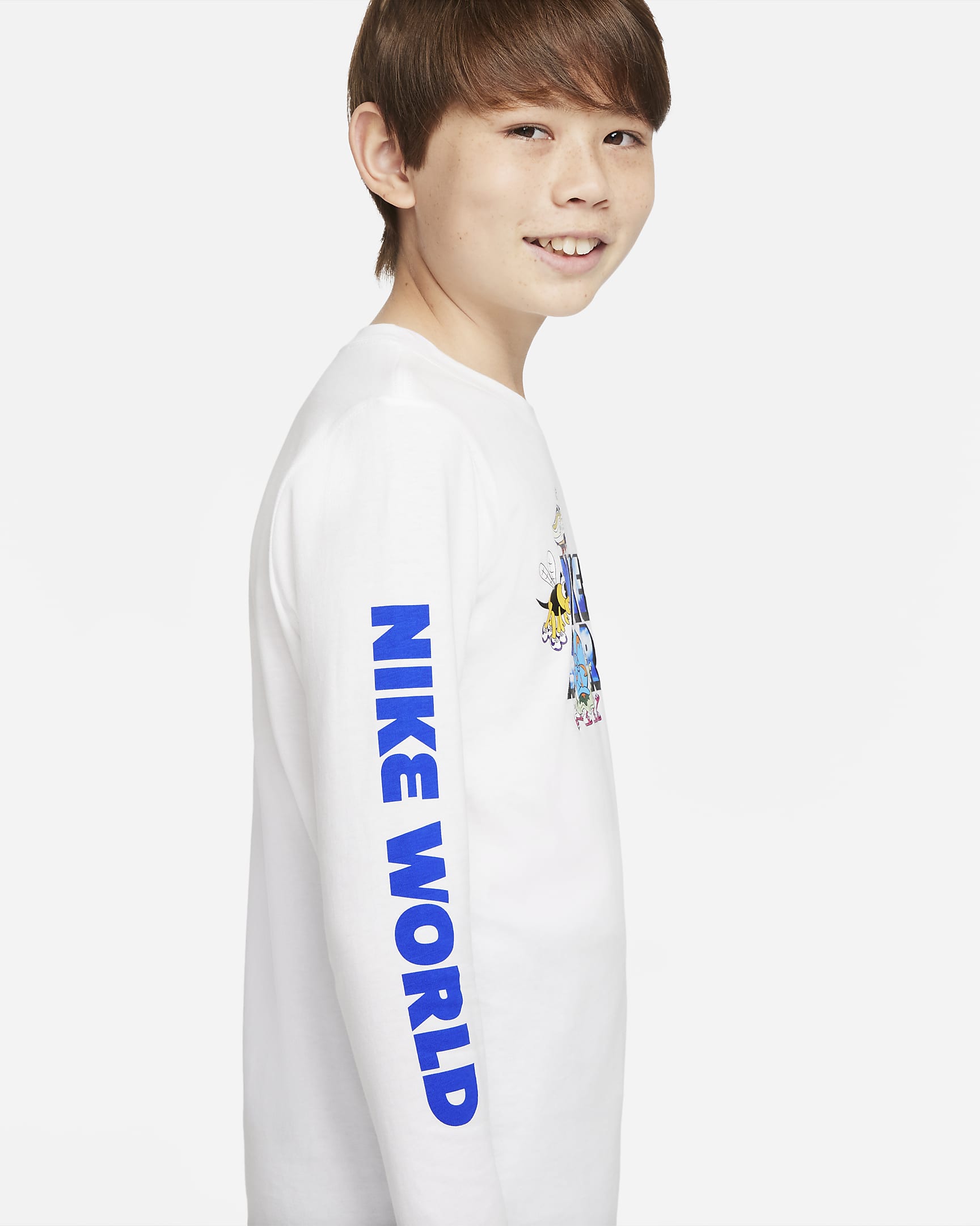 Nike Sportswear Big Kids' (Boys') LongSleeve TShirt.