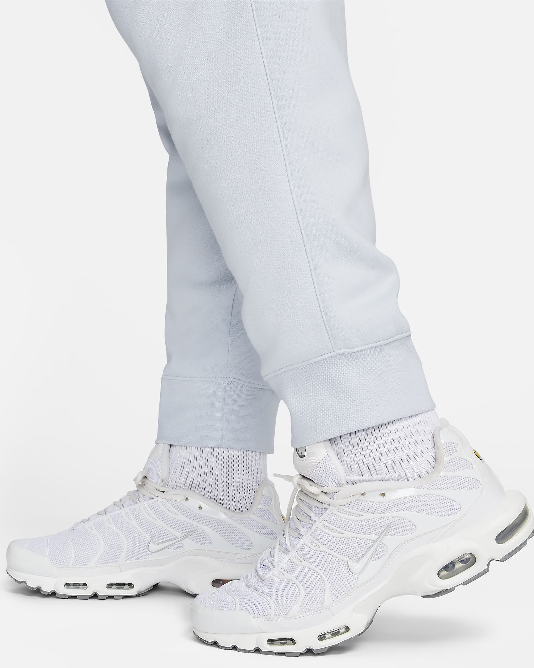 Pantalon de jogging Nike Sportswear Club Fleece - Pure Platinum/Pure Platinum/Blanc