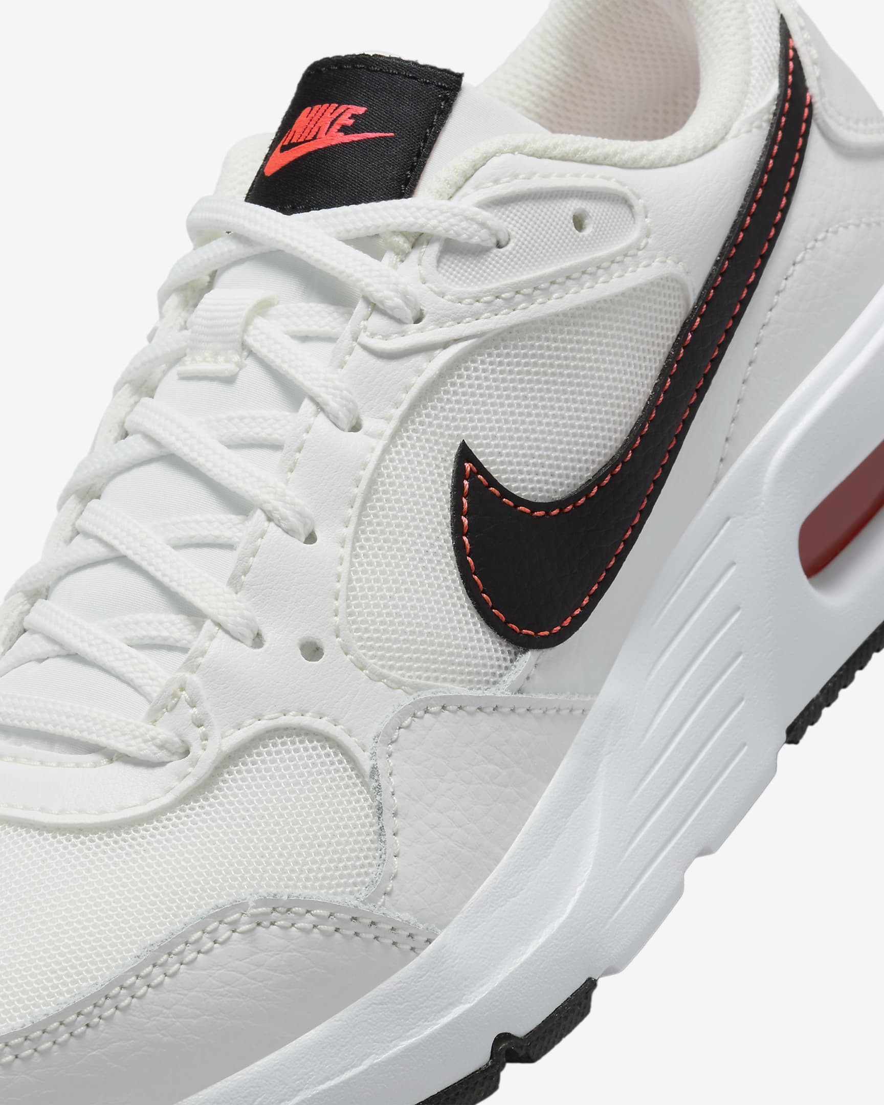 Nike Air Max SC kinderschoen - Summit White/Bright Crimson/Wit/Zwart