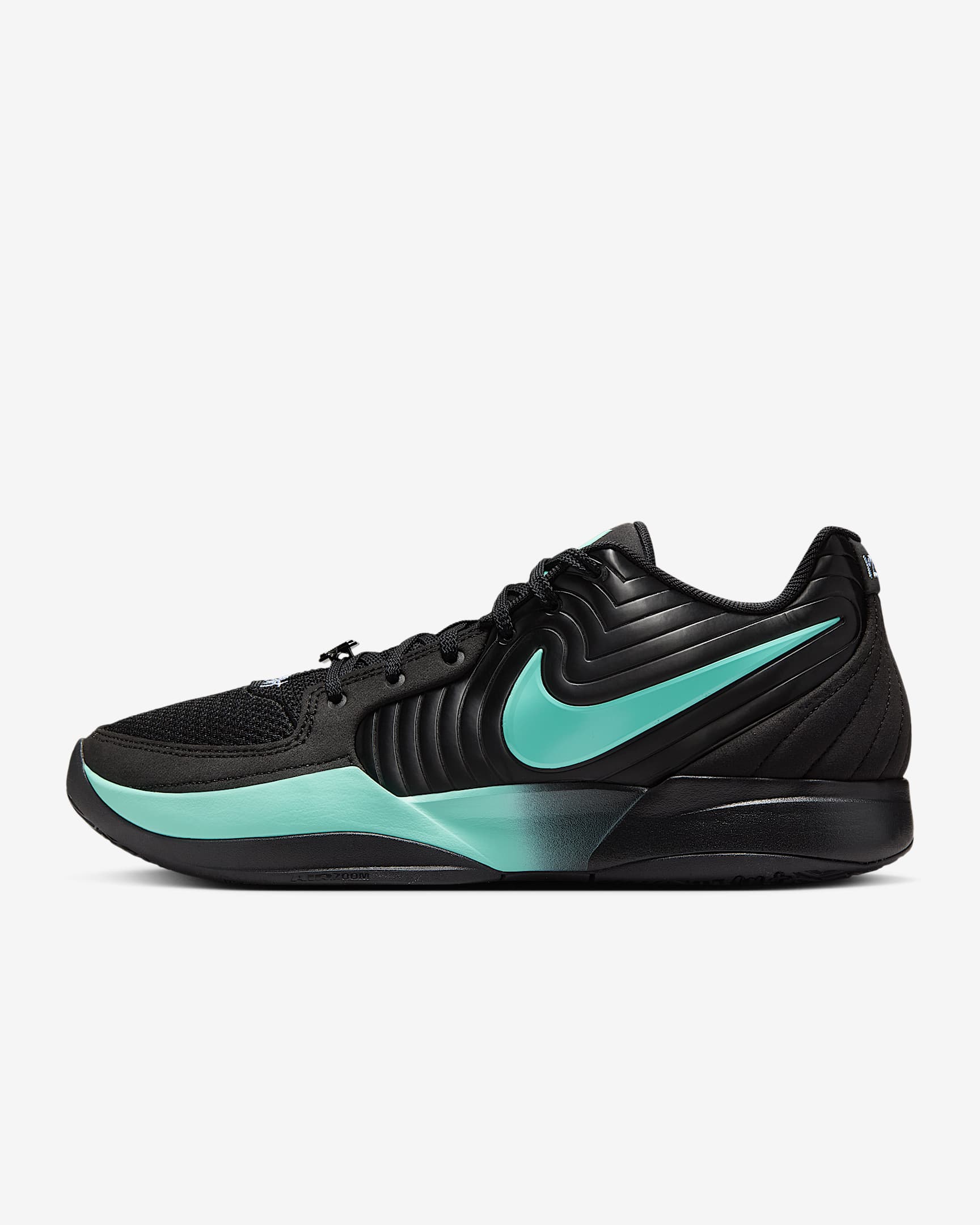 JA 2 Basketball Shoes - Black/Cave Stone/Bleached Turquoise