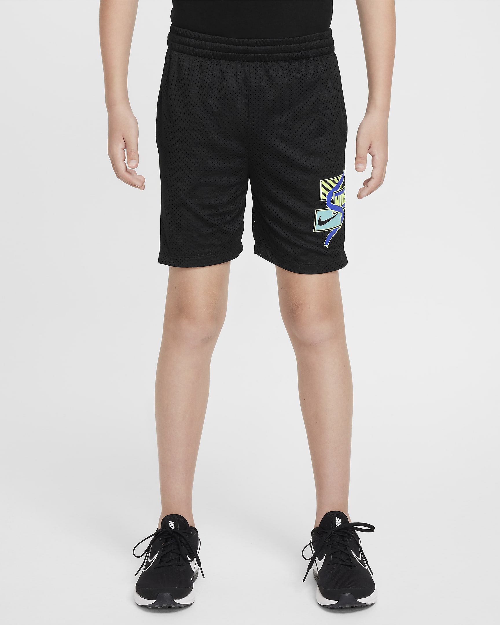 Short Dri-FIT Nike Multi pour ado (garçon) - Noir