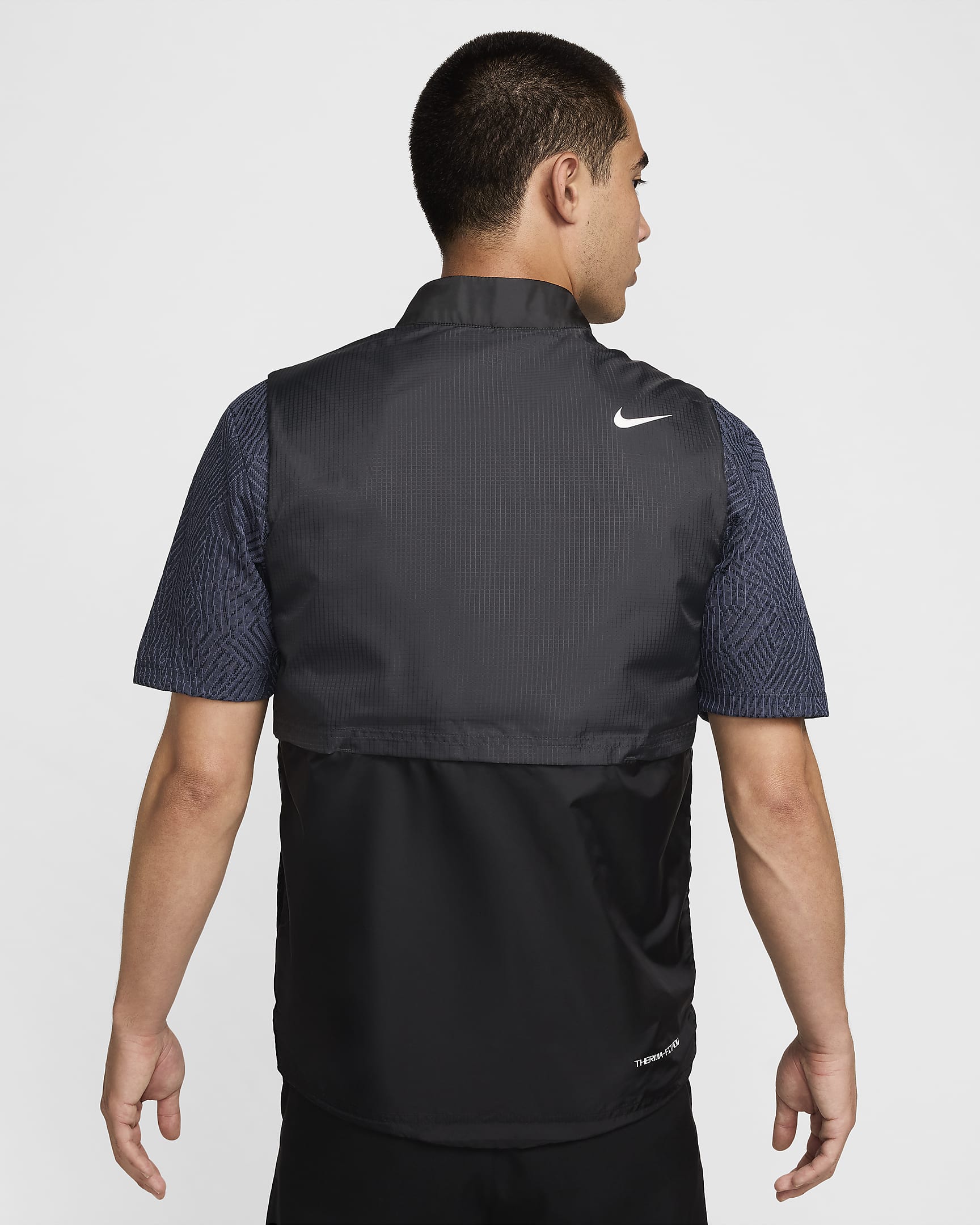 Nike Men's Therma-FIT ADV Repel Golf Vest - Black/Anthracite/White