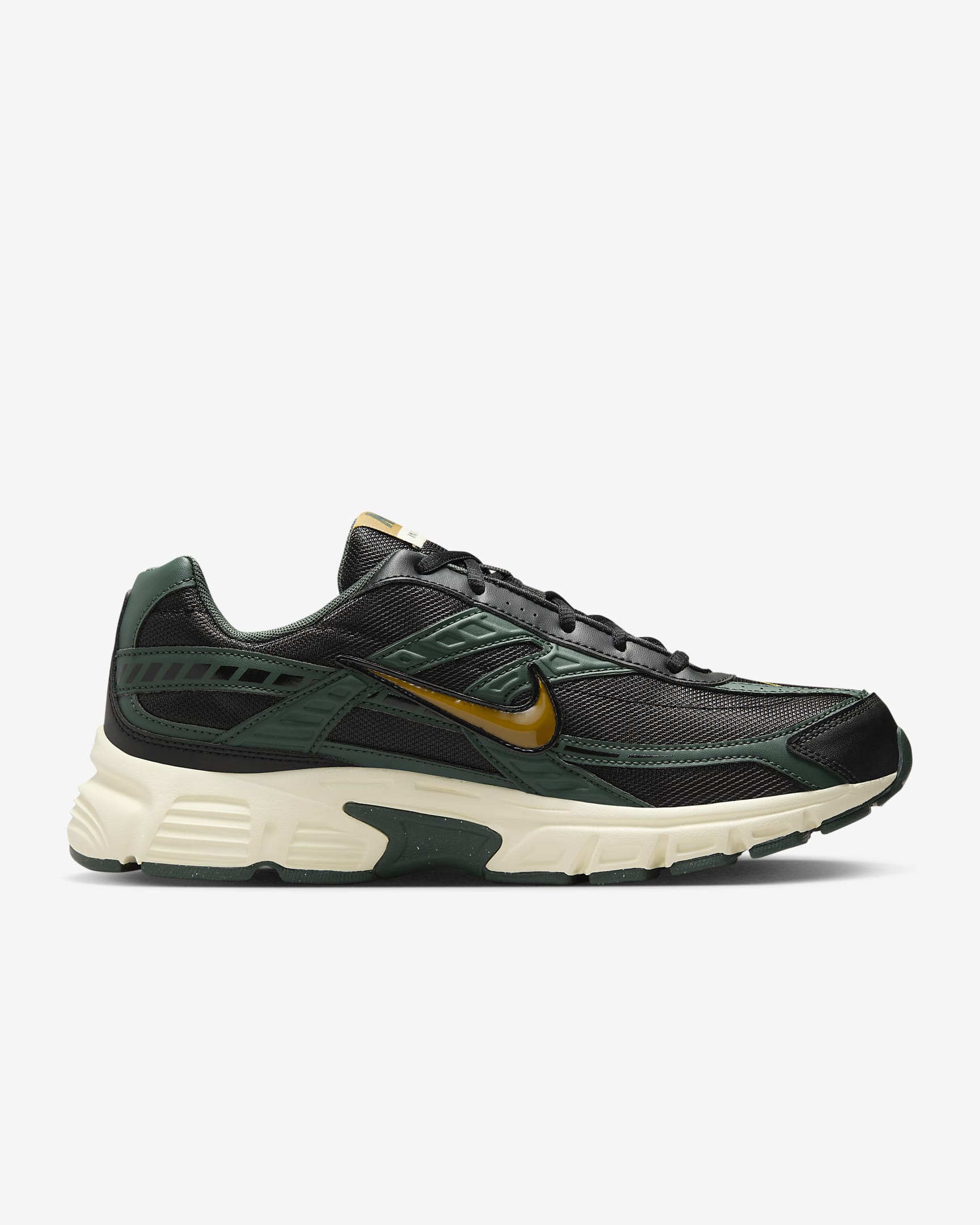 Chaussure Nike Initiator pour homme - Noir/Vintage Green/Coconut Milk/Bronzine