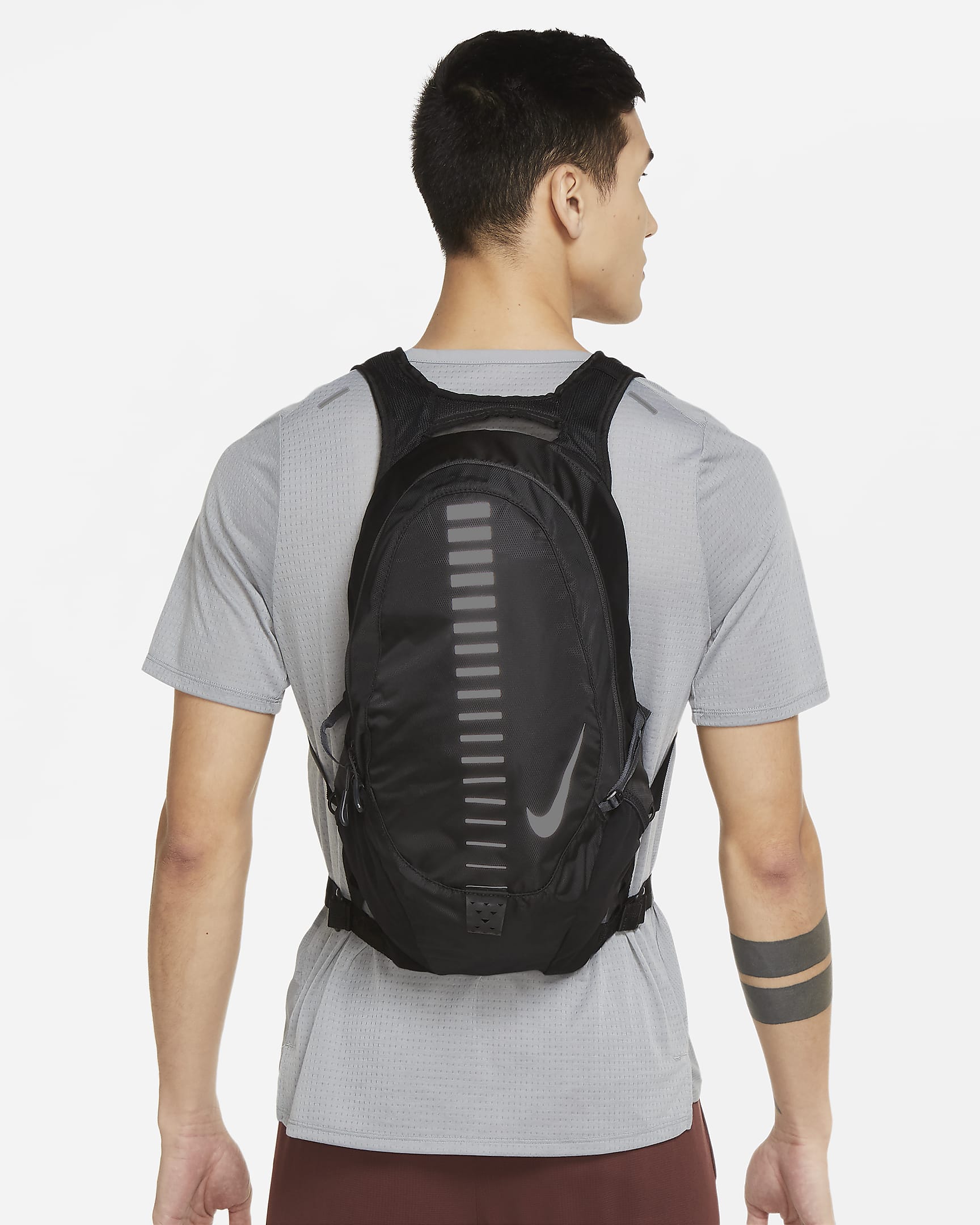 Nike Run Backpack - Black/Anthracite/Silver