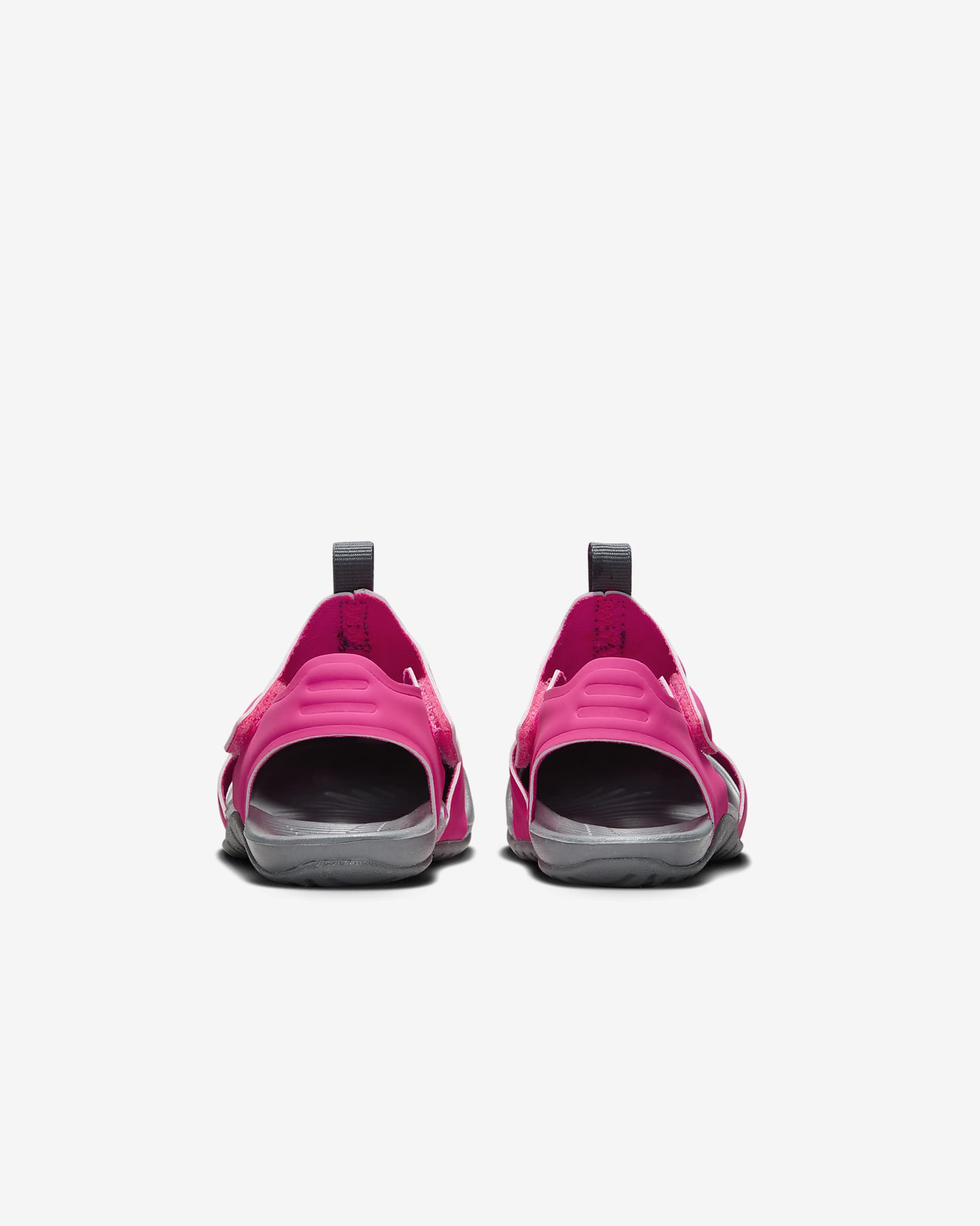 Sandalias para bebé e infantil Nike Sunray Protect 2 - Hiperrosa/Gris humo/Fucsia resplandor