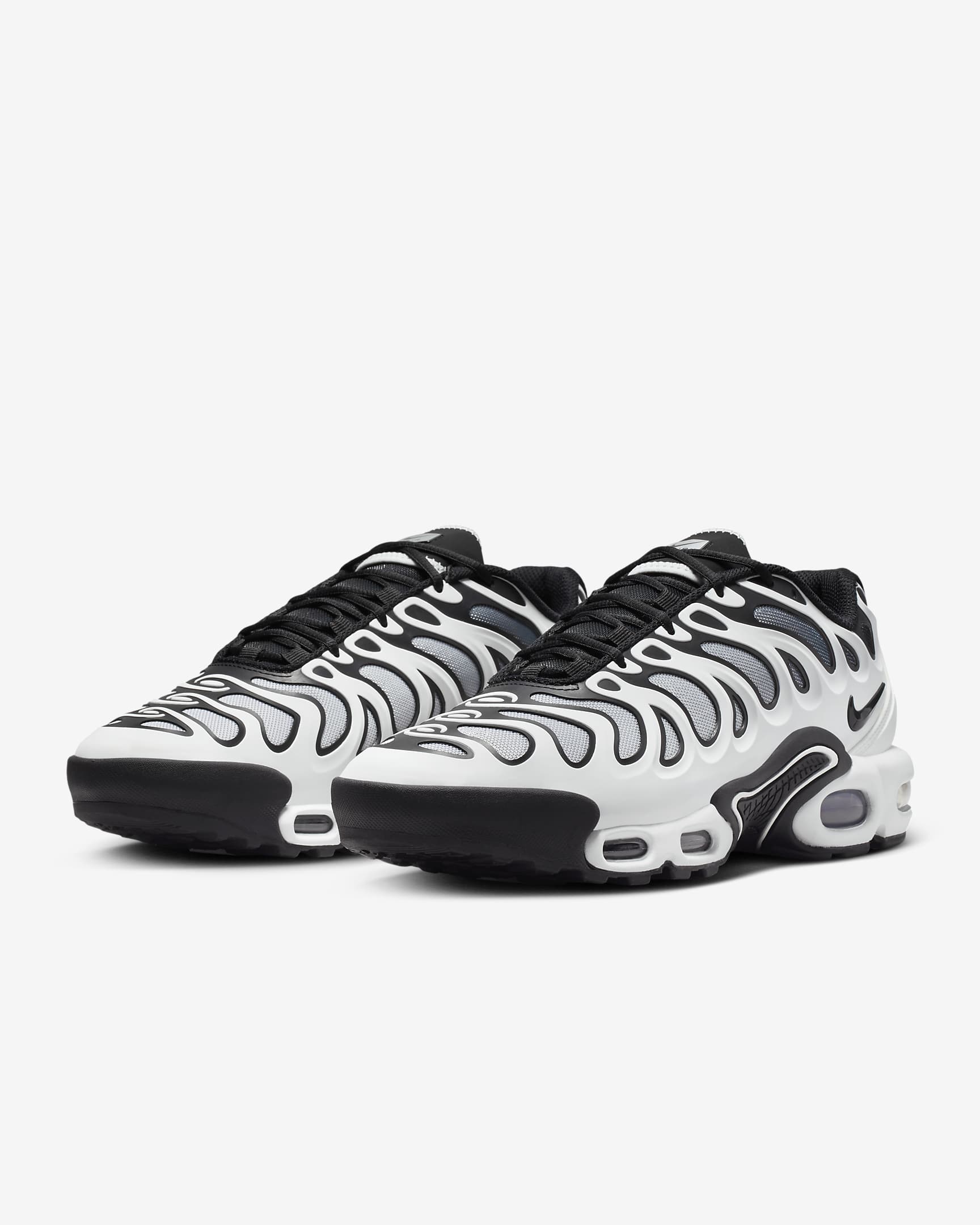 Sapatilhas Nike Air Max Plus Drift para mulher - Branco Summit/Prateado metalizado/Preto