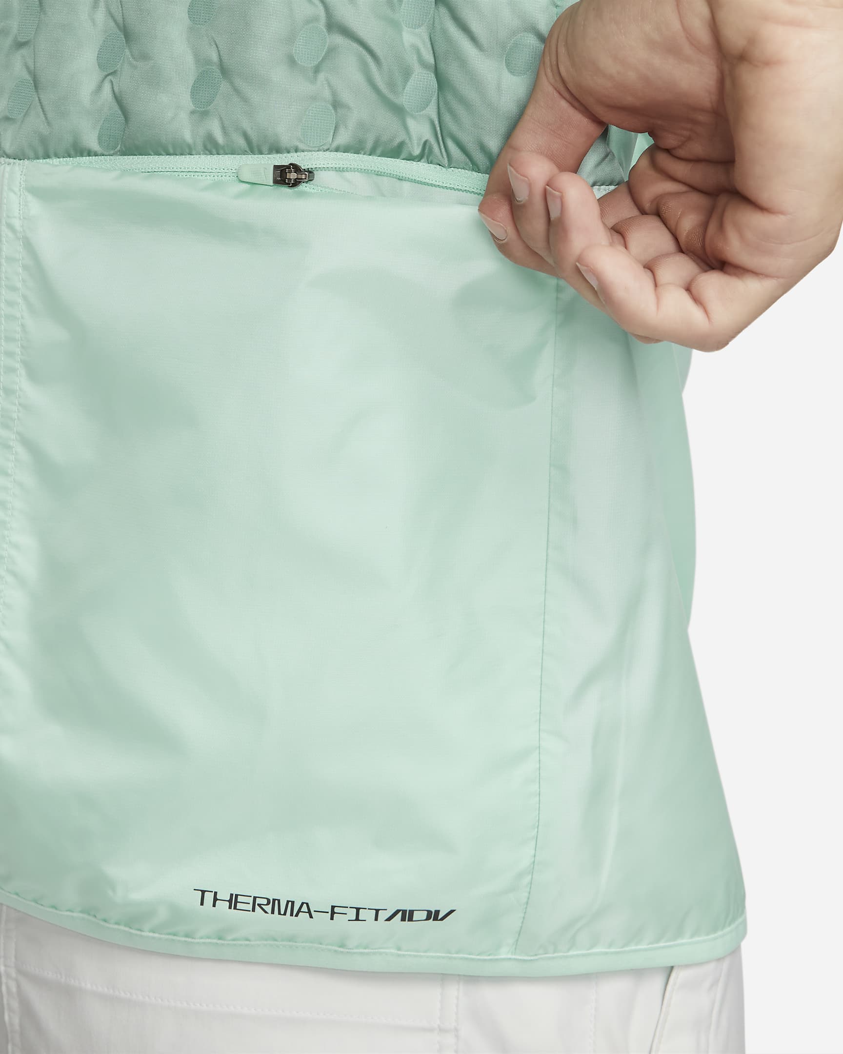 Nike ThermaFIT Repel Men's FullZip Down Golf Vest.