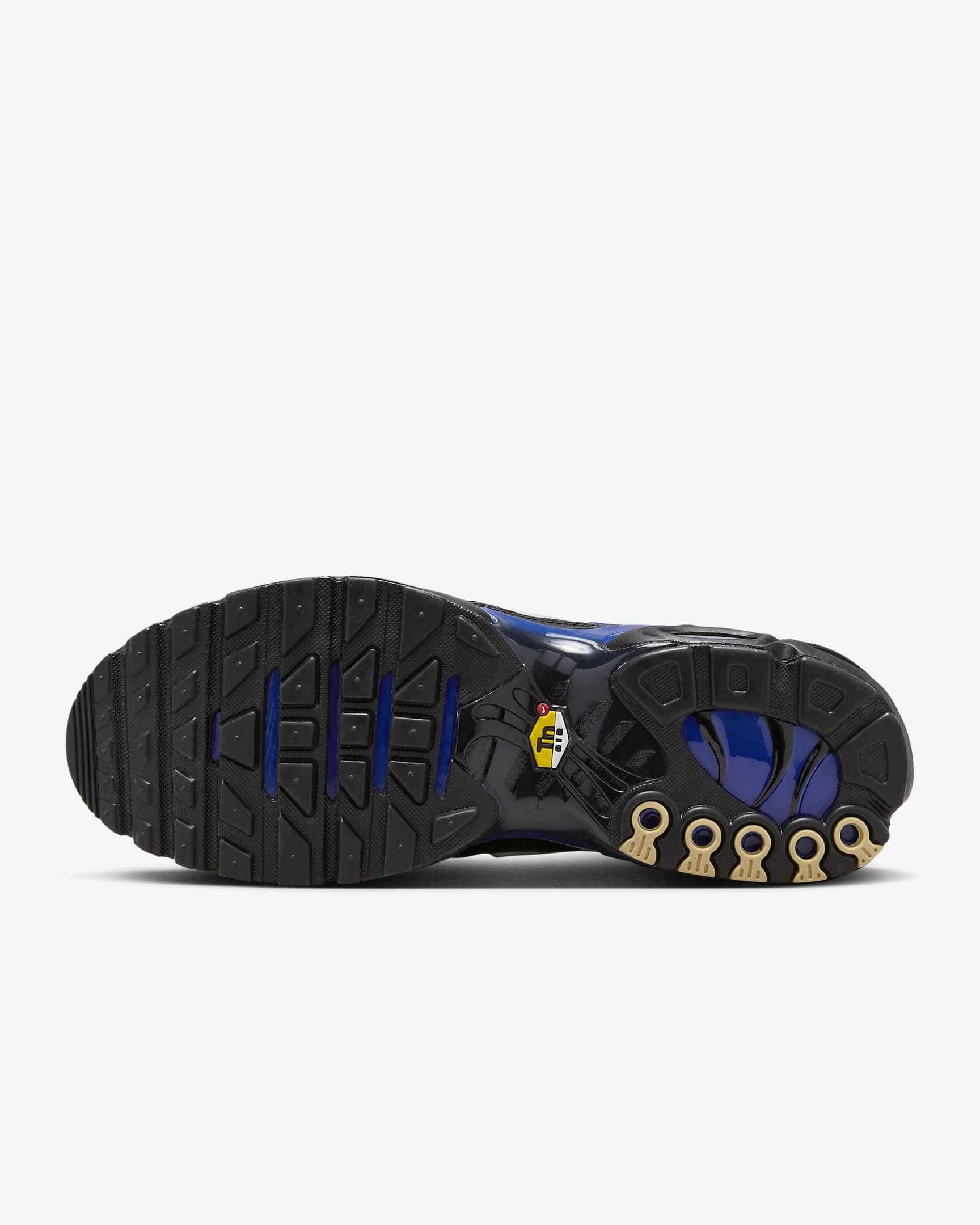 Sko Nike Air Max Plus Premium för män - Svart/Racer Blue/Obsidian/Phantom