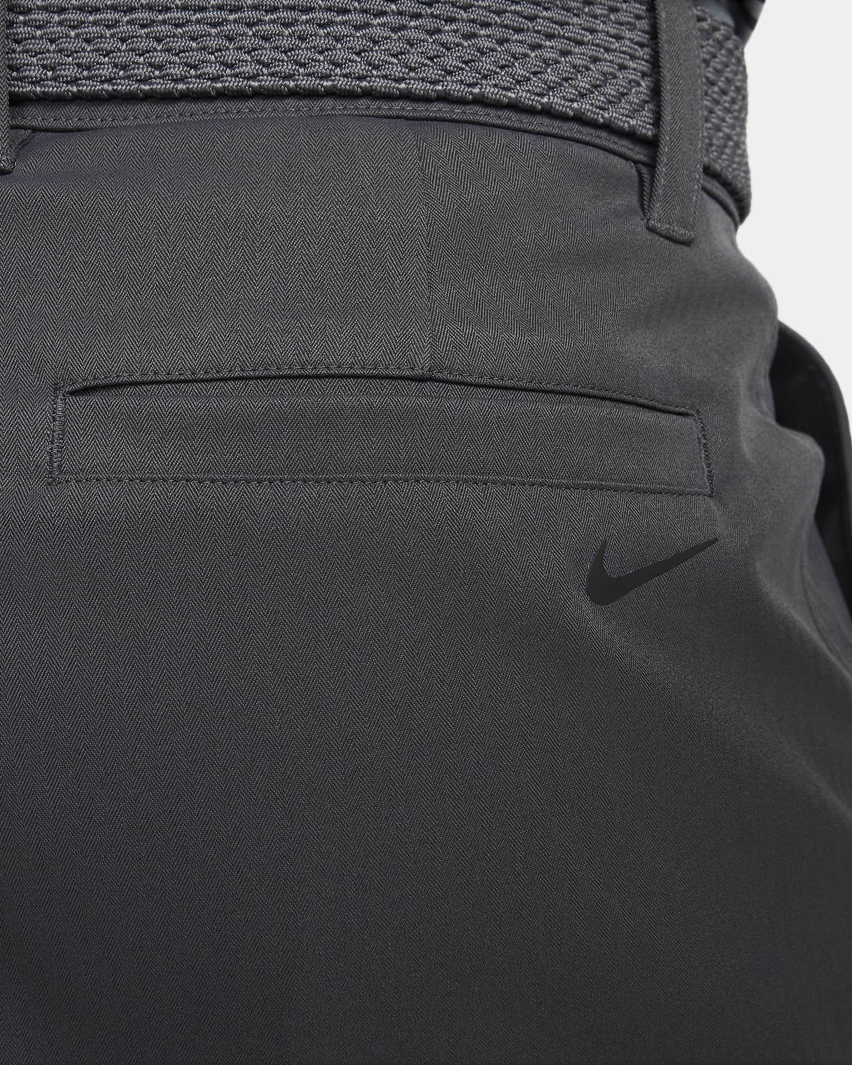 Nike Tour Men's 20cm (approx.) Chino Golf Shorts - Dark Smoke Grey/Black