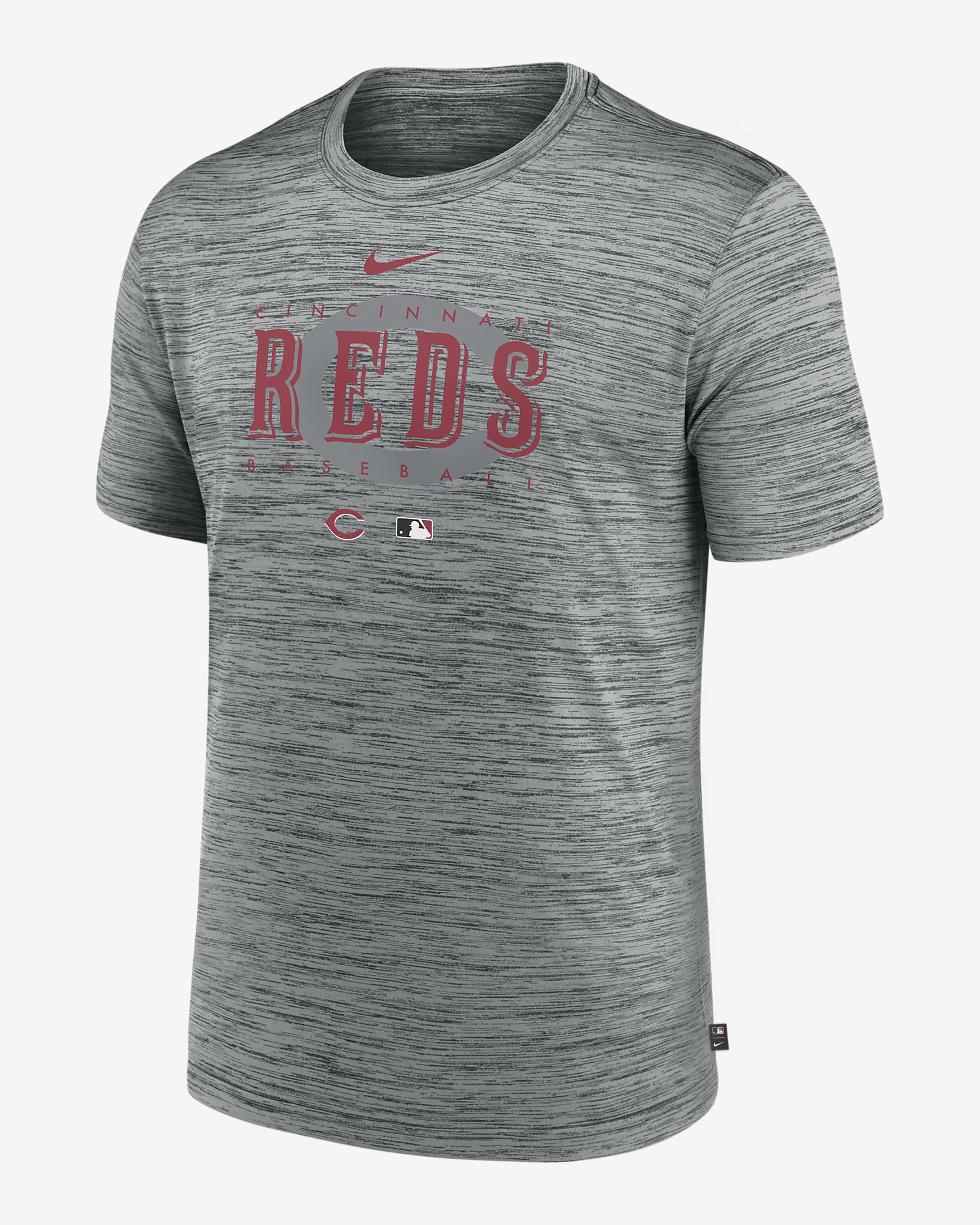 Nike Dri-FIT Velocity Practice (MLB Cincinnati Reds) Men's T-Shirt ...