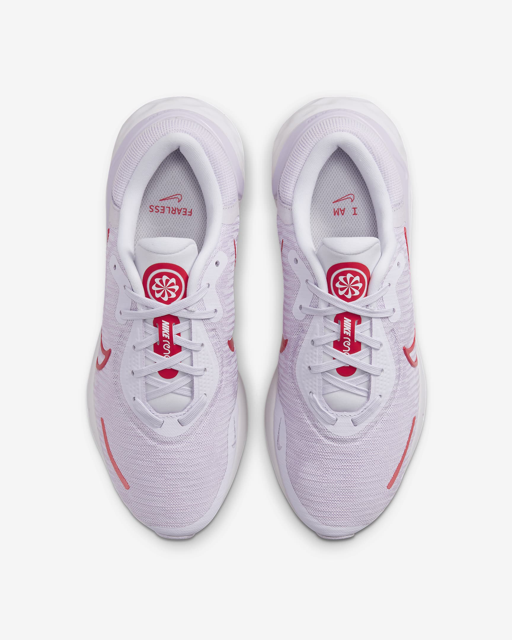 Nike Renew Run 4 Women's Road Running Shoes - Barely Grape/Doll/Summit White/Light Crimson