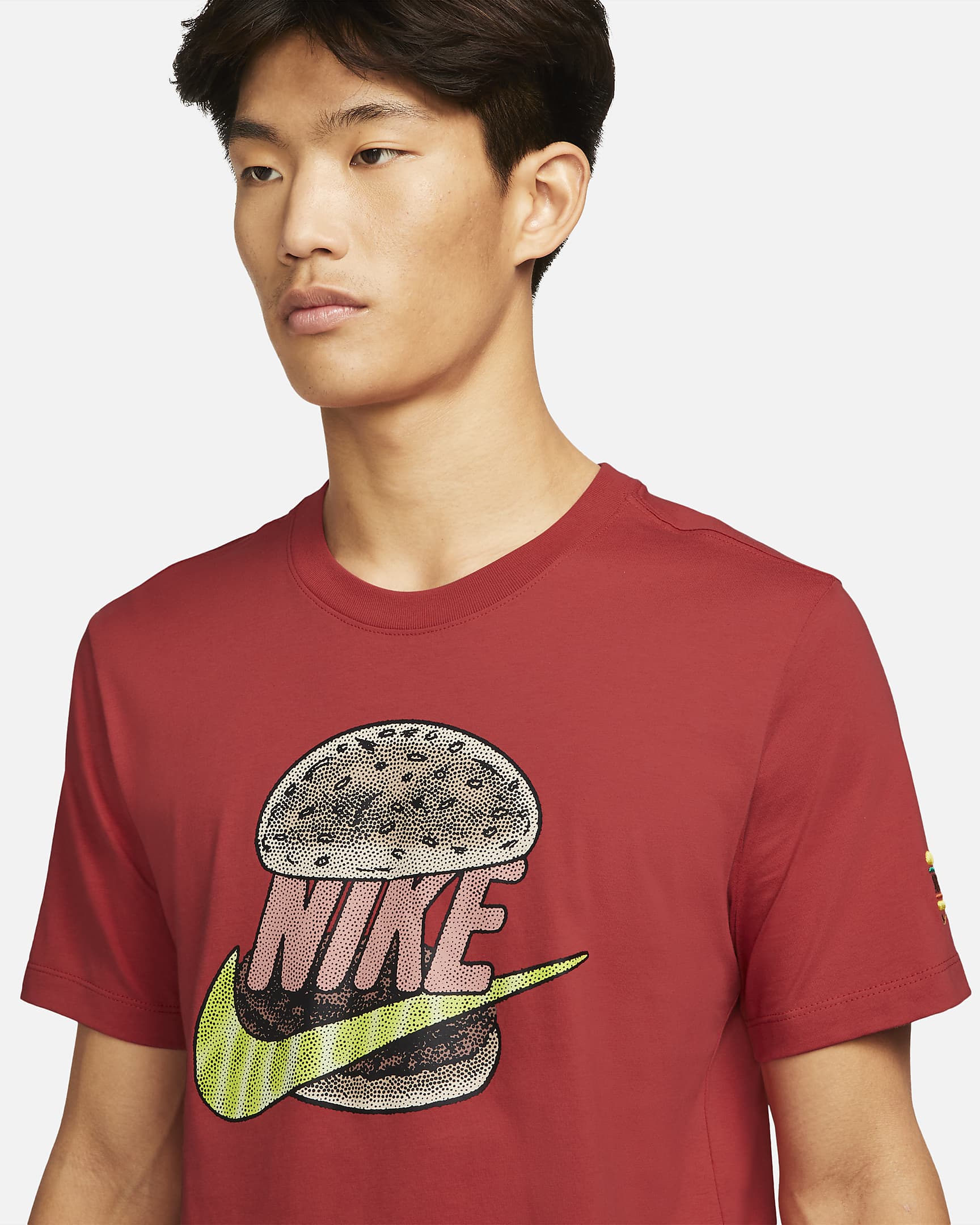 Nike Sportswear Men's T-Shirt - Red Clay