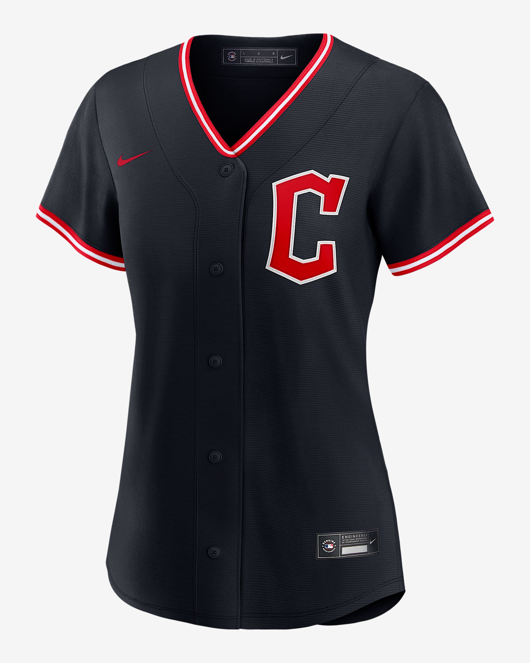 Cleveland Guardians Women's Nike MLB Replica Jersey - Navy