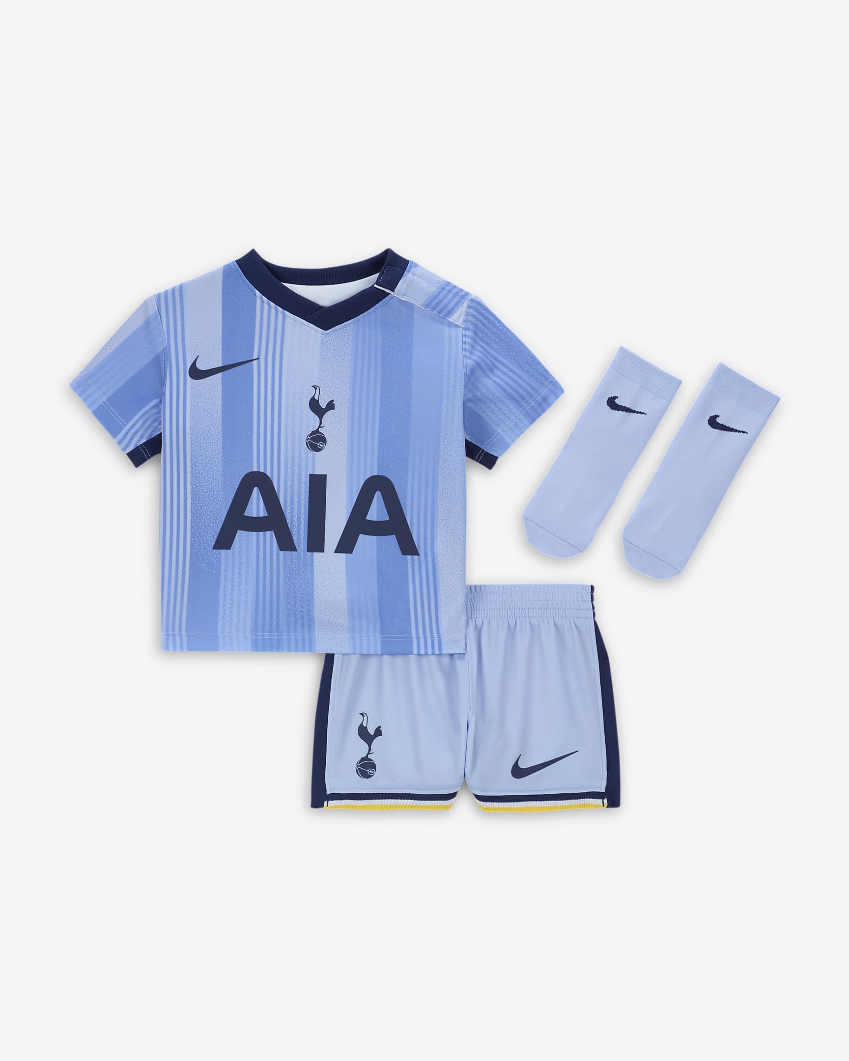 Divisa replica in 3 pezzi Nike Football Tottenham Hotspur 2024/25 Stadium per bebè e bimbo/a – Away - Cobalt Bliss/Binary Blue