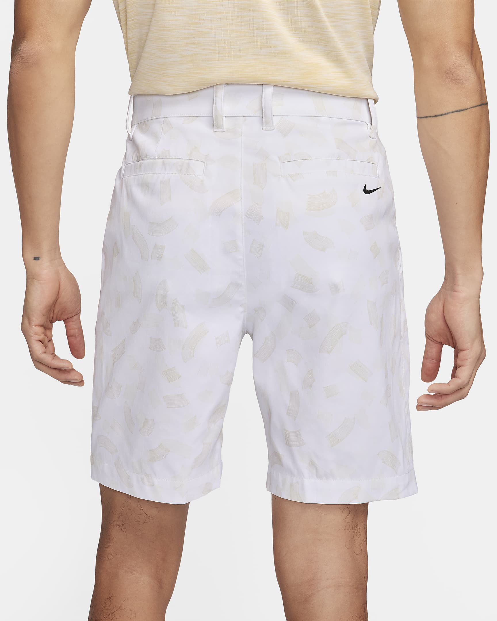 Nike Tour Men's 20cm (approx.) Chino Golf Shorts - White/Black