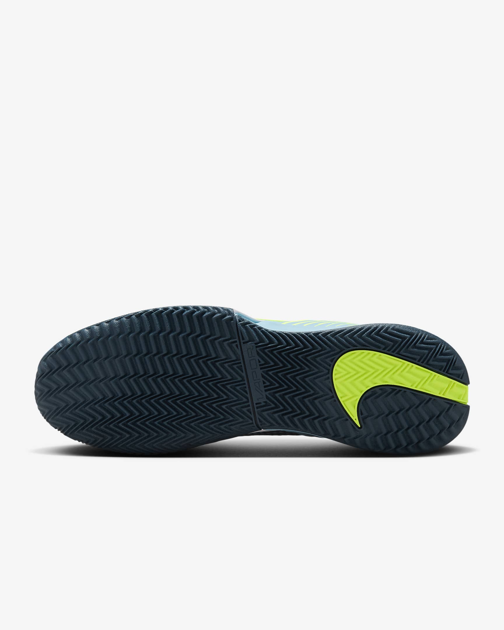 NikeCourt Air Zoom Vapor Pro 2 tennissko for grusbaner til herre - Armory Navy/Volt/Denim Turquoise