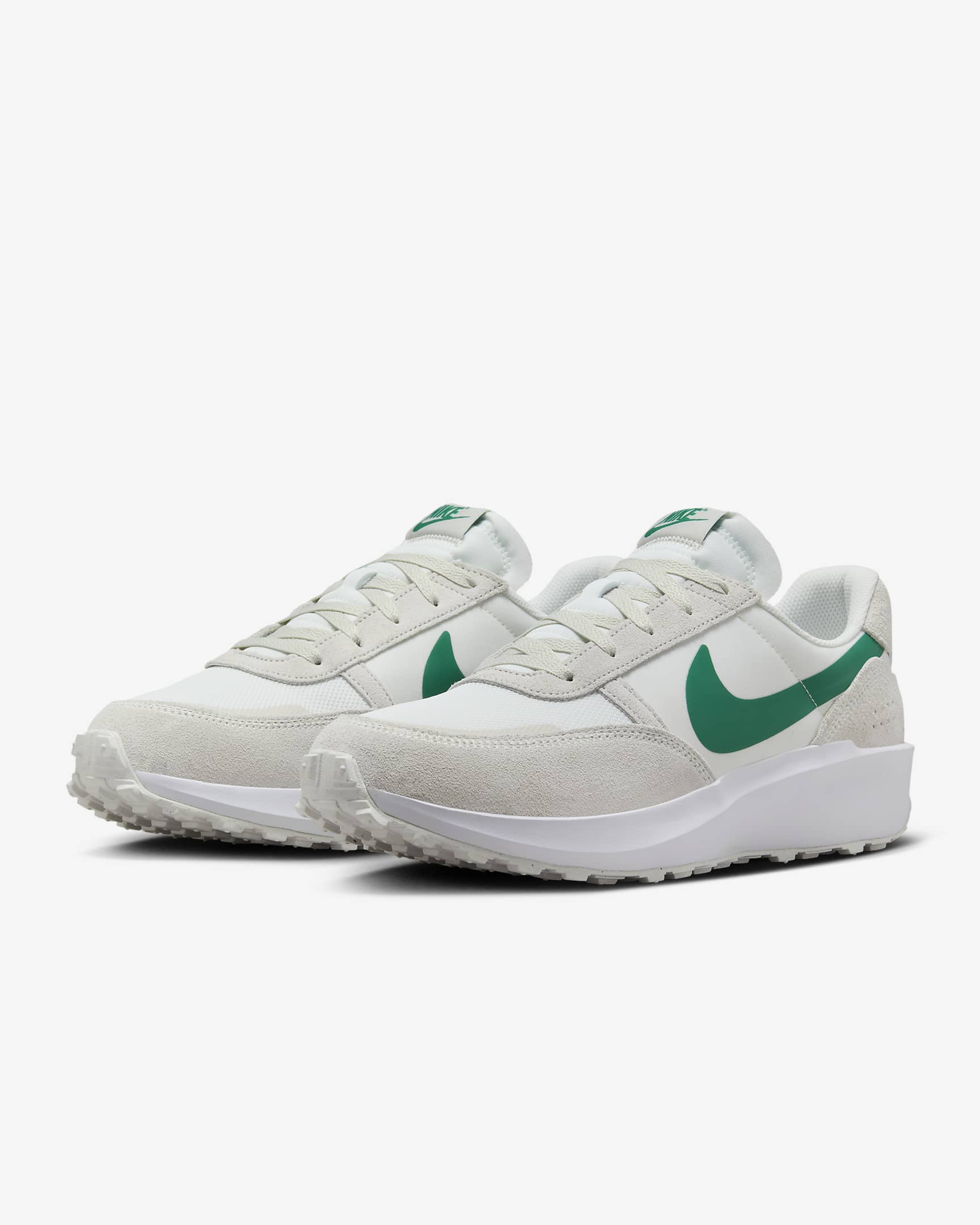 Nike Waffle Nav Men's Shoes - Sail/Light Bone/White/Malachite