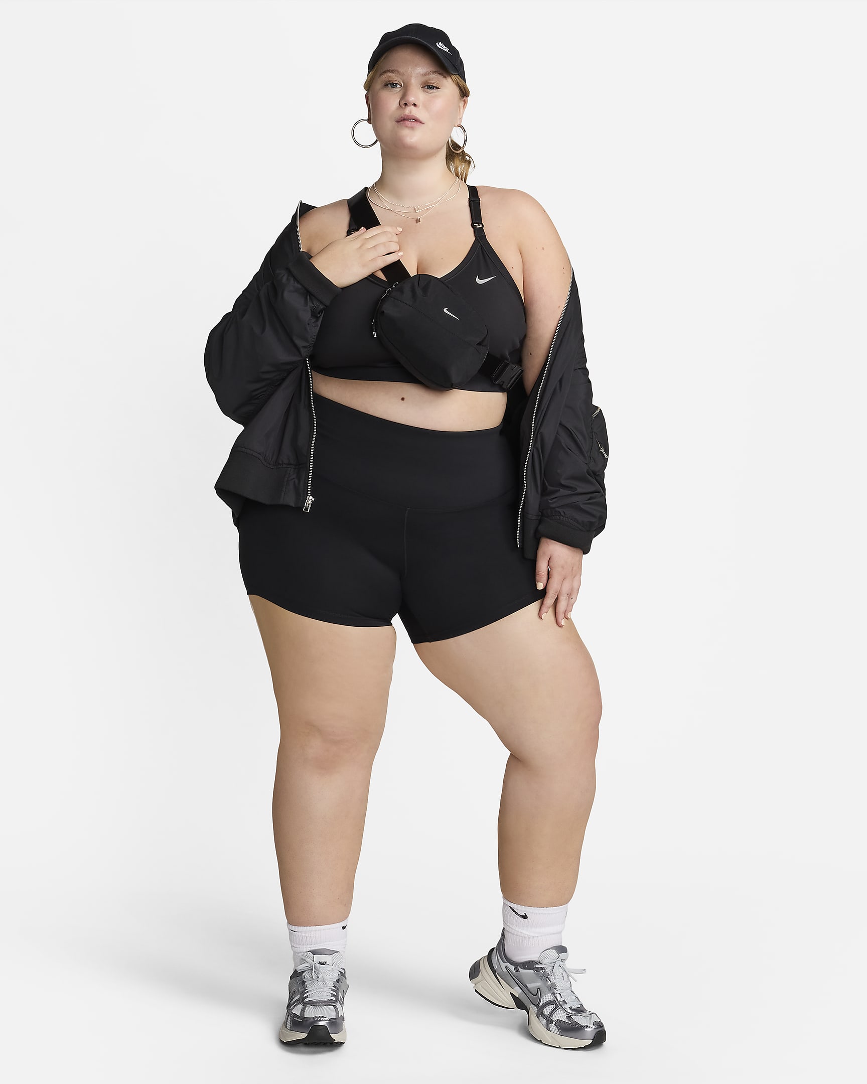 nike biker shorts plus size