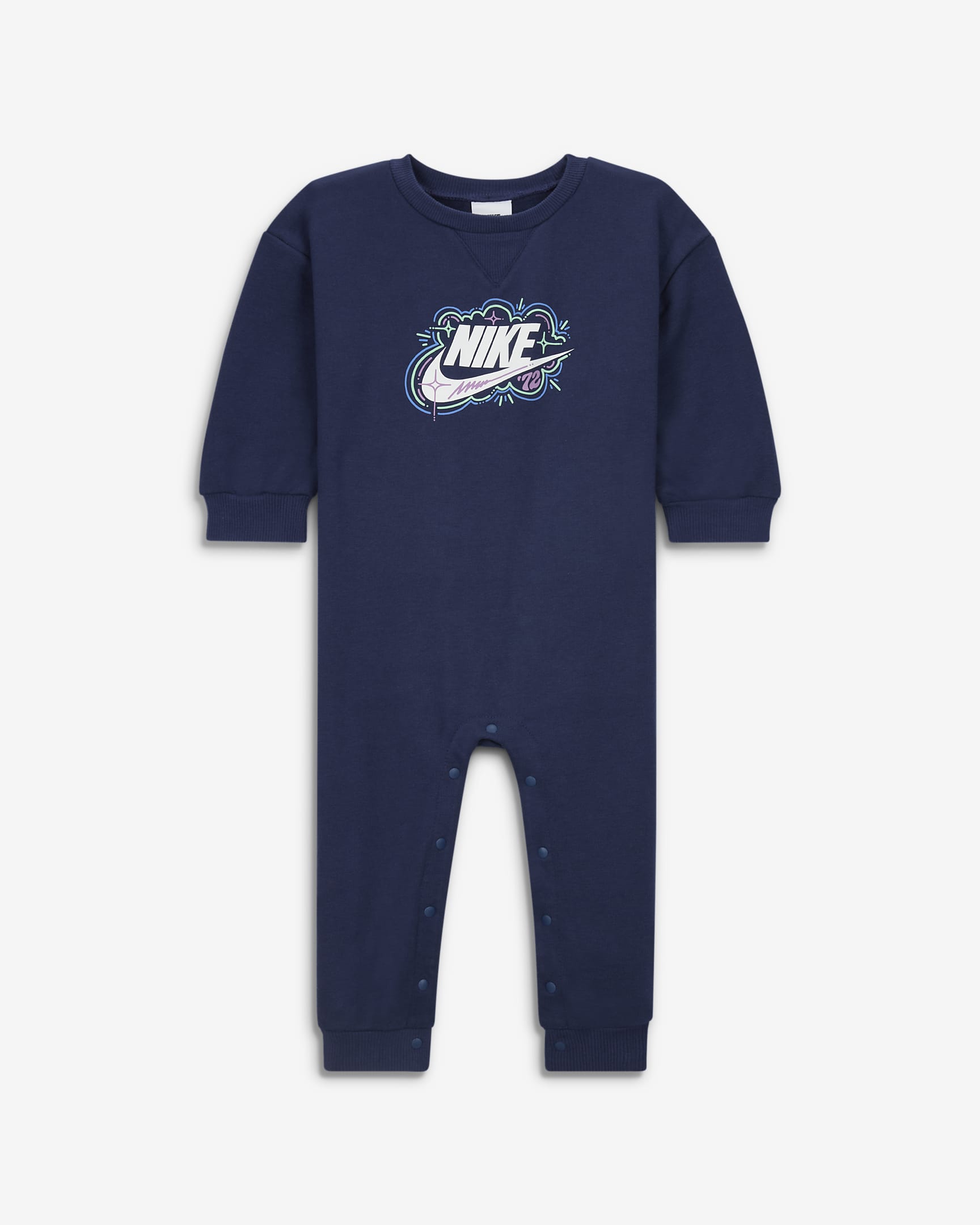 Nike Sportswear 'Art of Play' Icon Baby Romper. Nike UK
