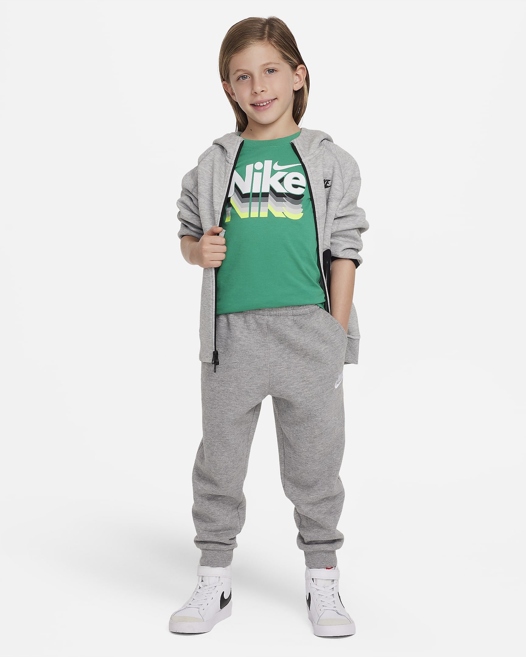 Nike Retro Fader Little Kids' Graphic T-Shirt. Nike.com