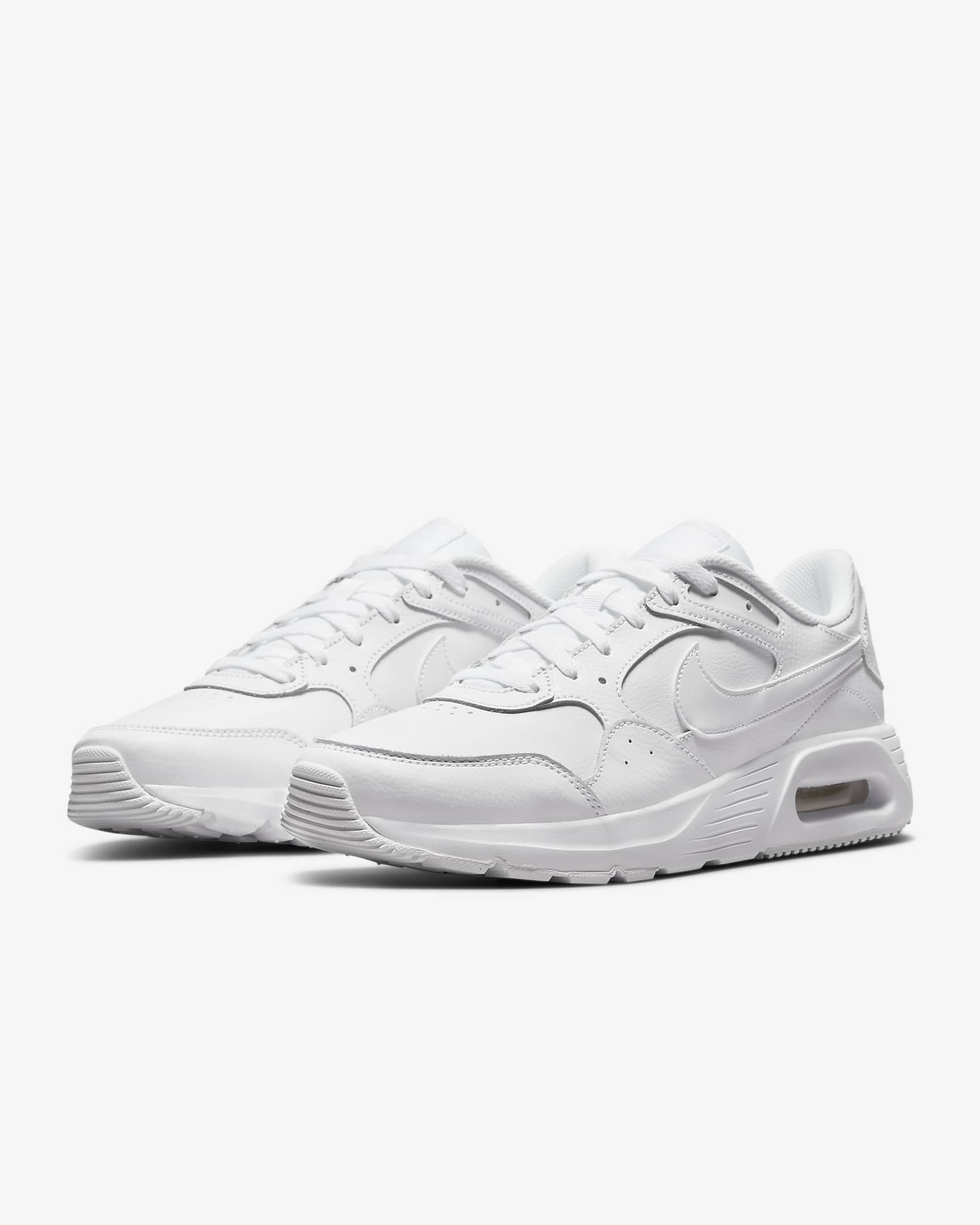 Sapatilhas Nike Air Max SC Leather para homem - Branco/Branco/Branco