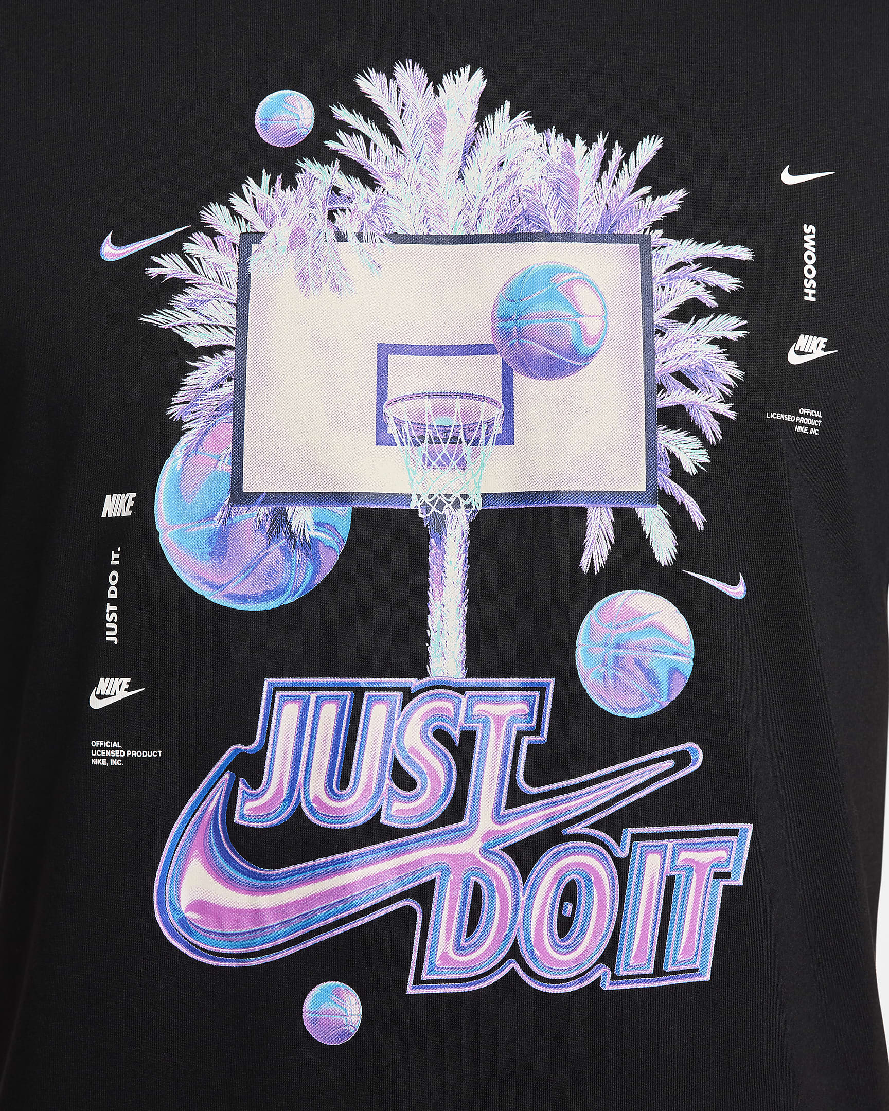 Nike Men's Basketball T-Shirt - Black
