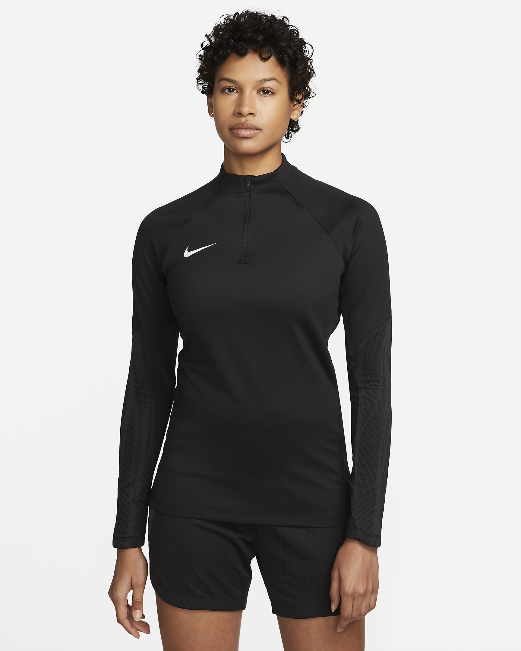 Nike Dri-FIT Strike Women's Long-Sleeve Drill Top. Nike.com